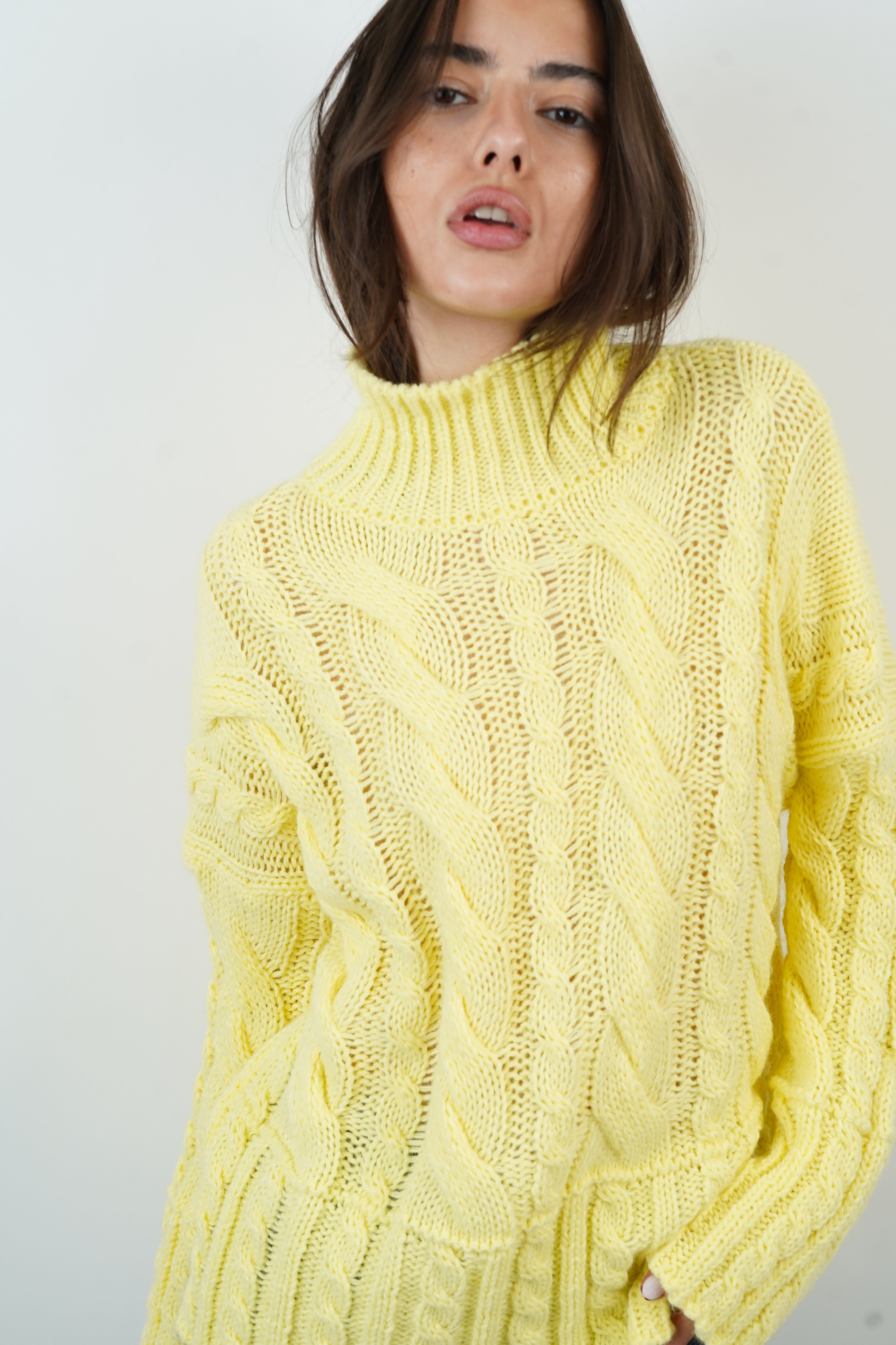 Yellow Arlette Sweater