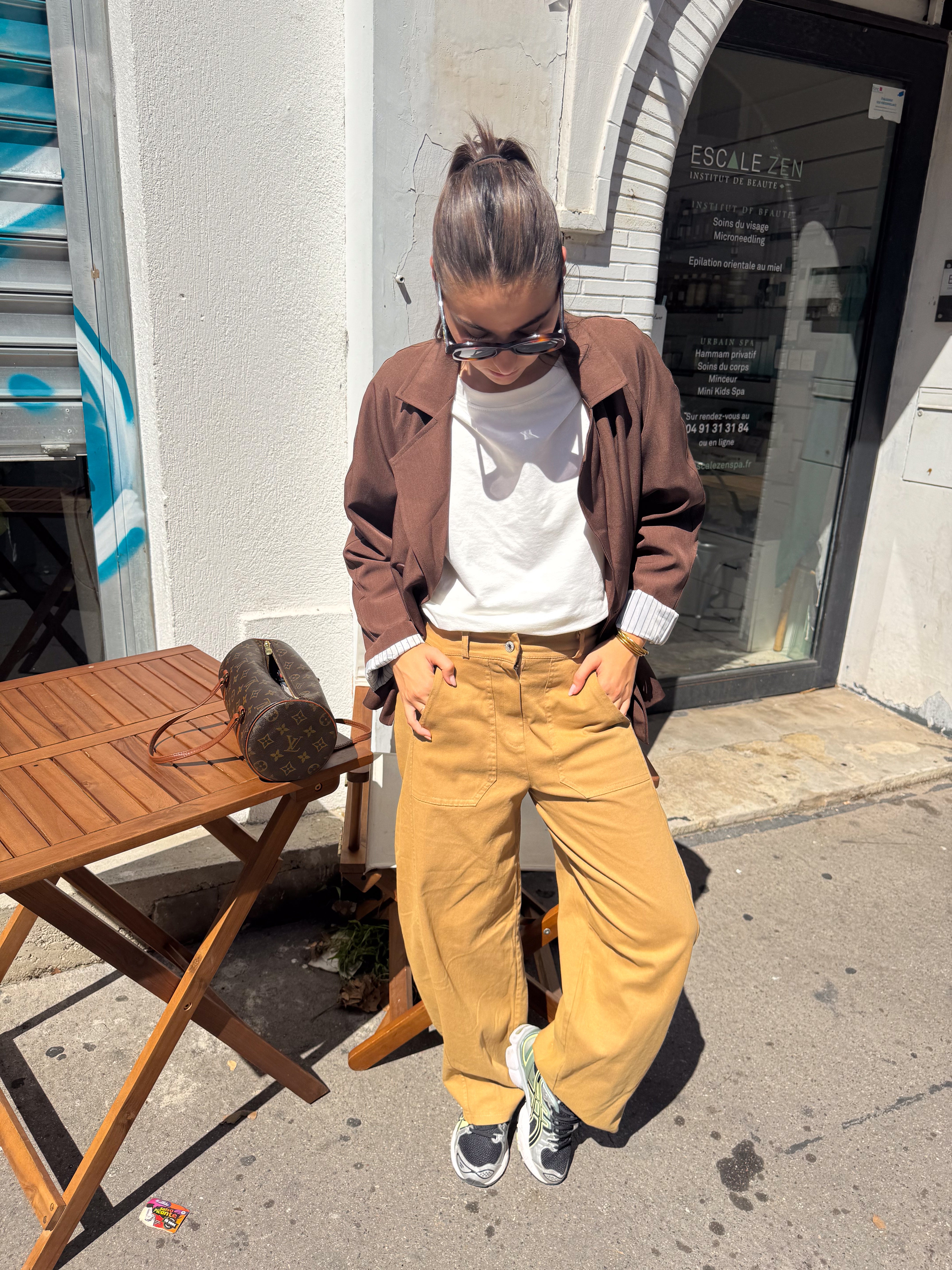 Milana camel jeans