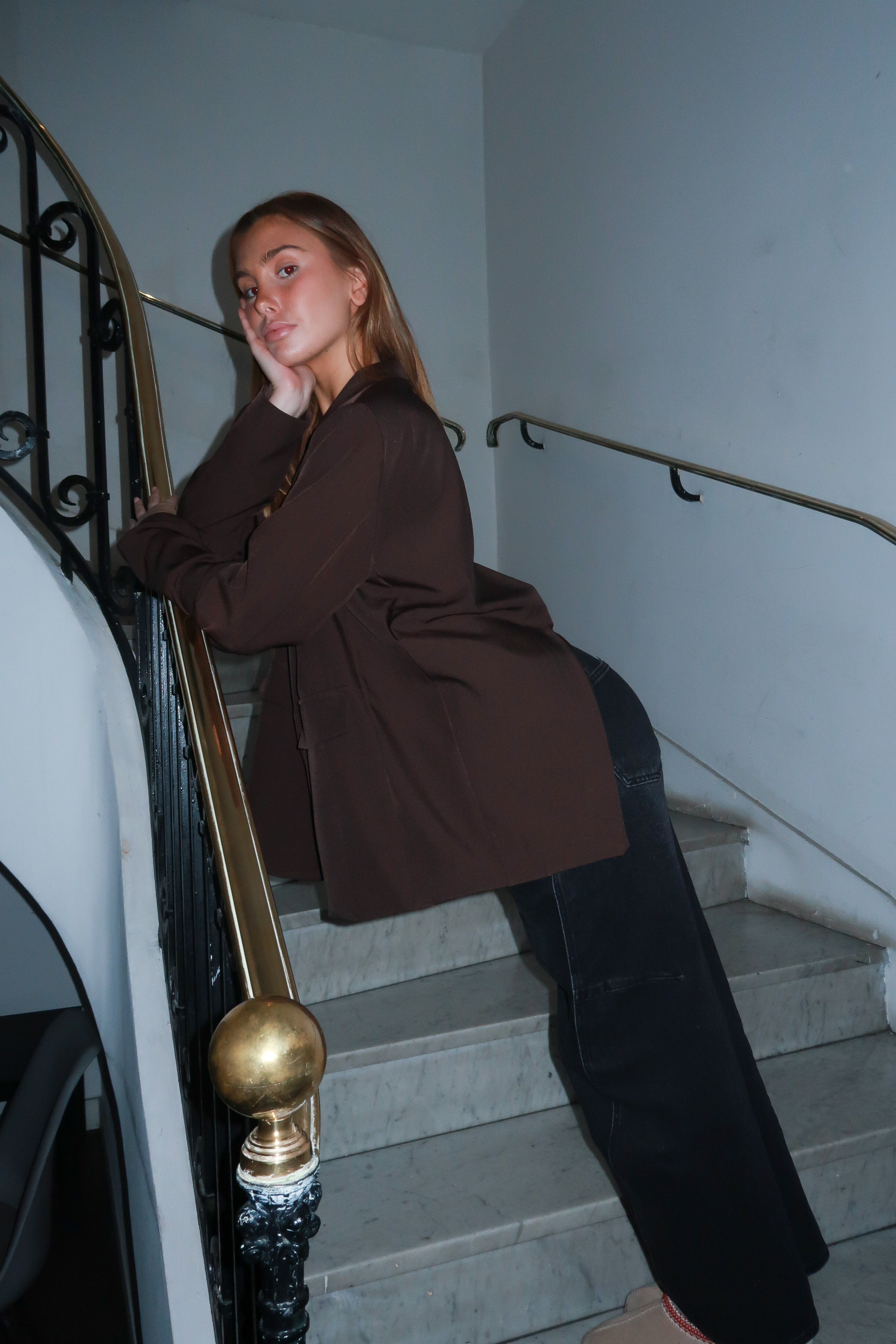 Blazer Antonnela marron