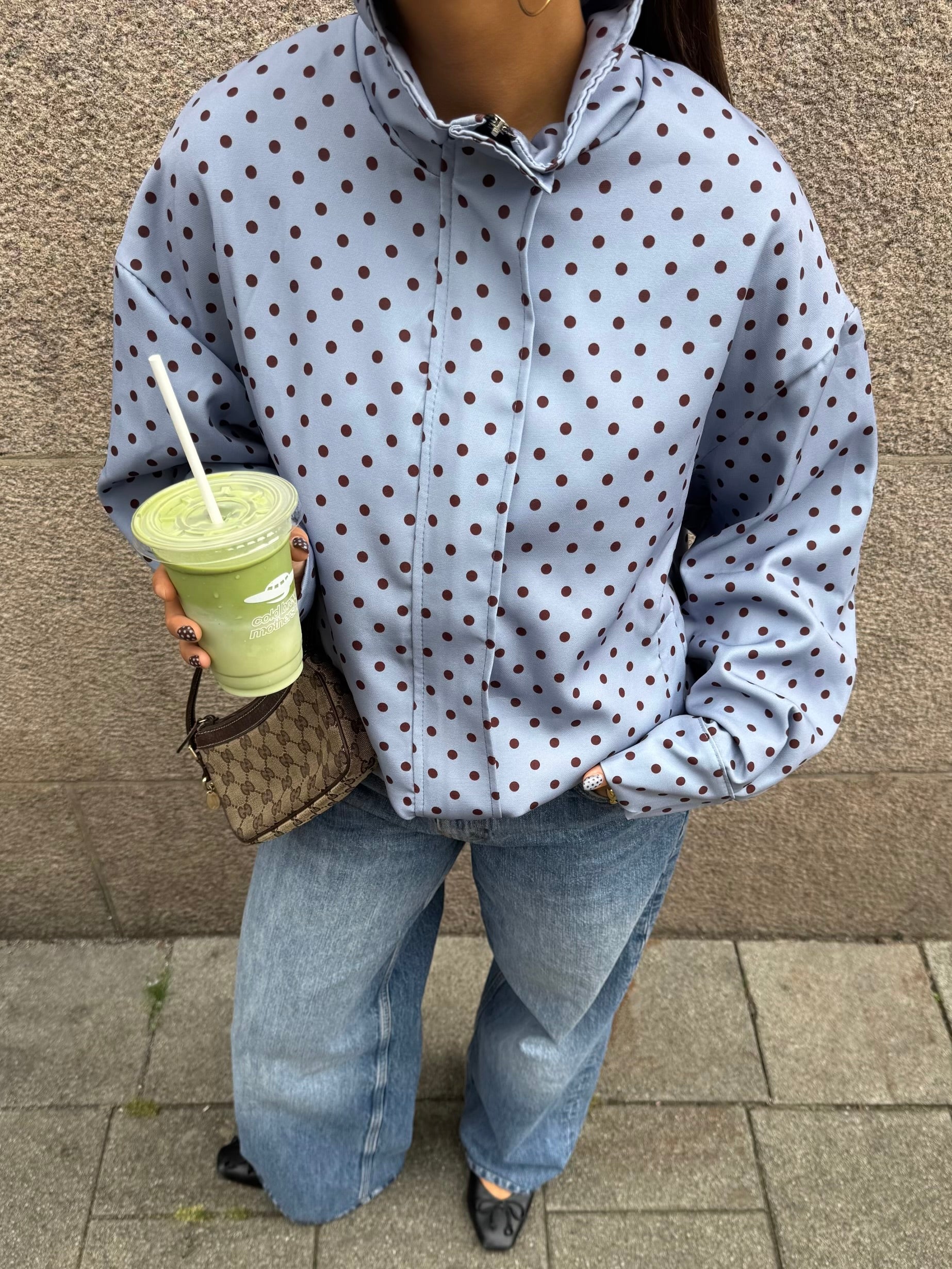 Veste Marine bleu gris