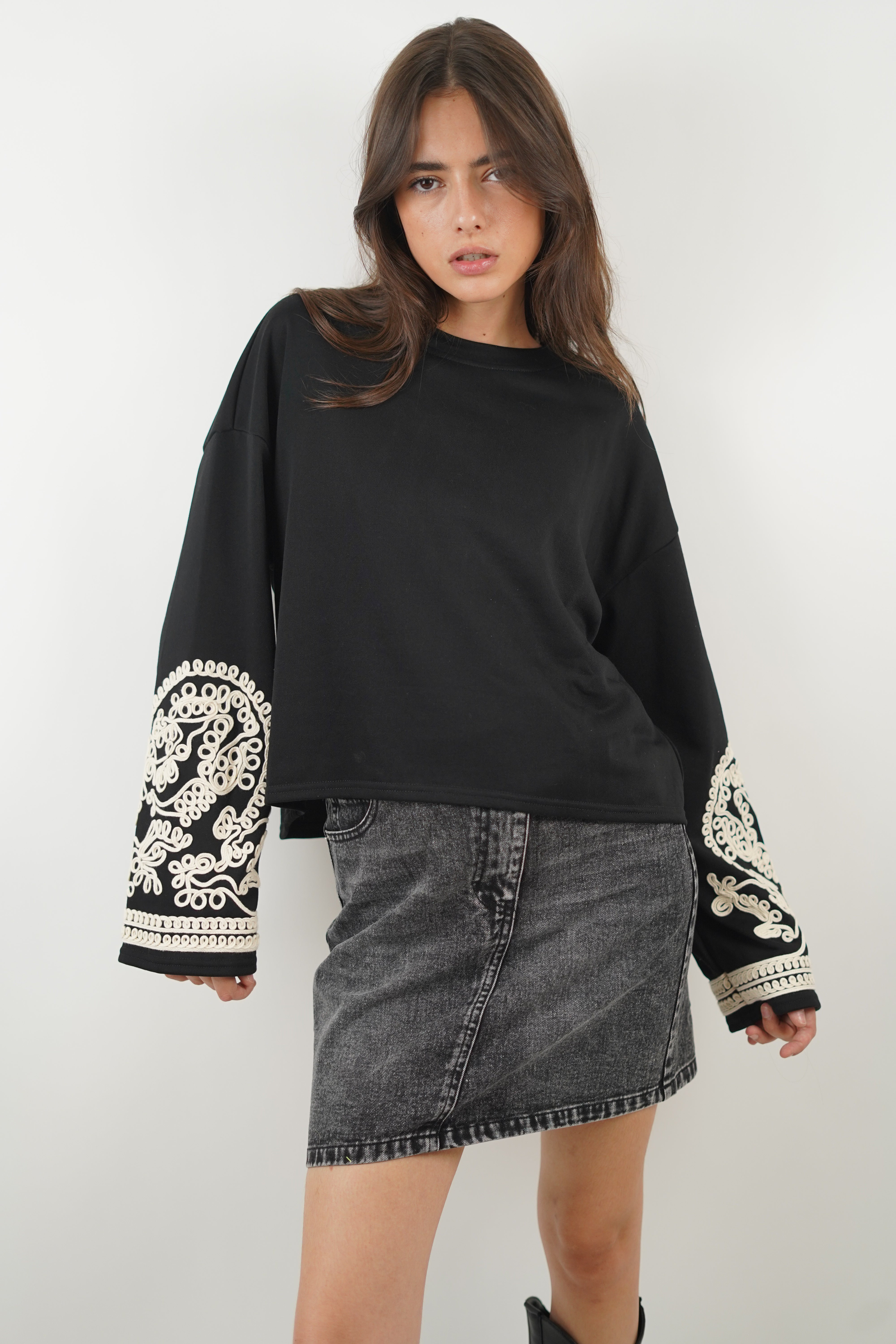 Maxine black sweater