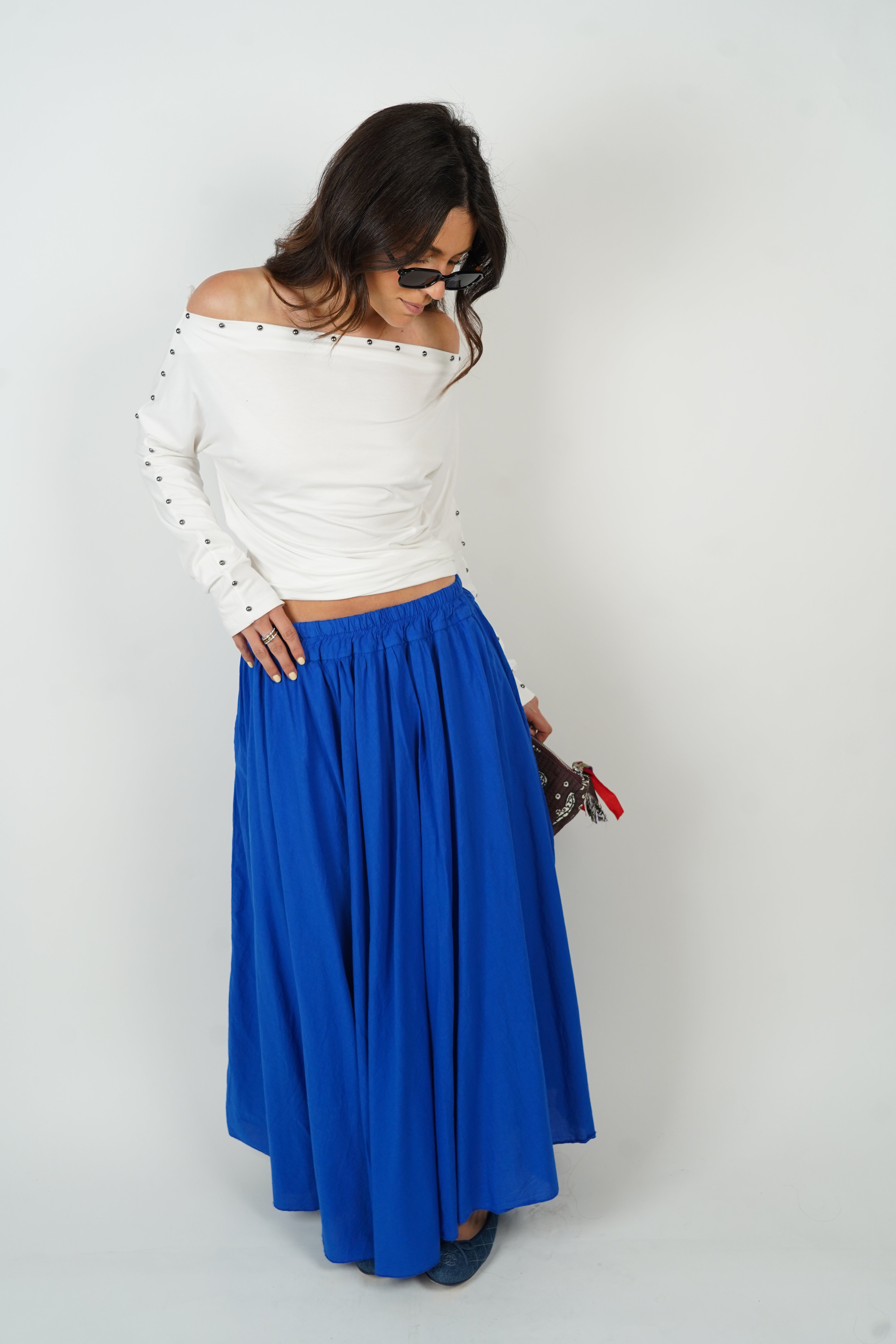 Rok Martine koningsblauw