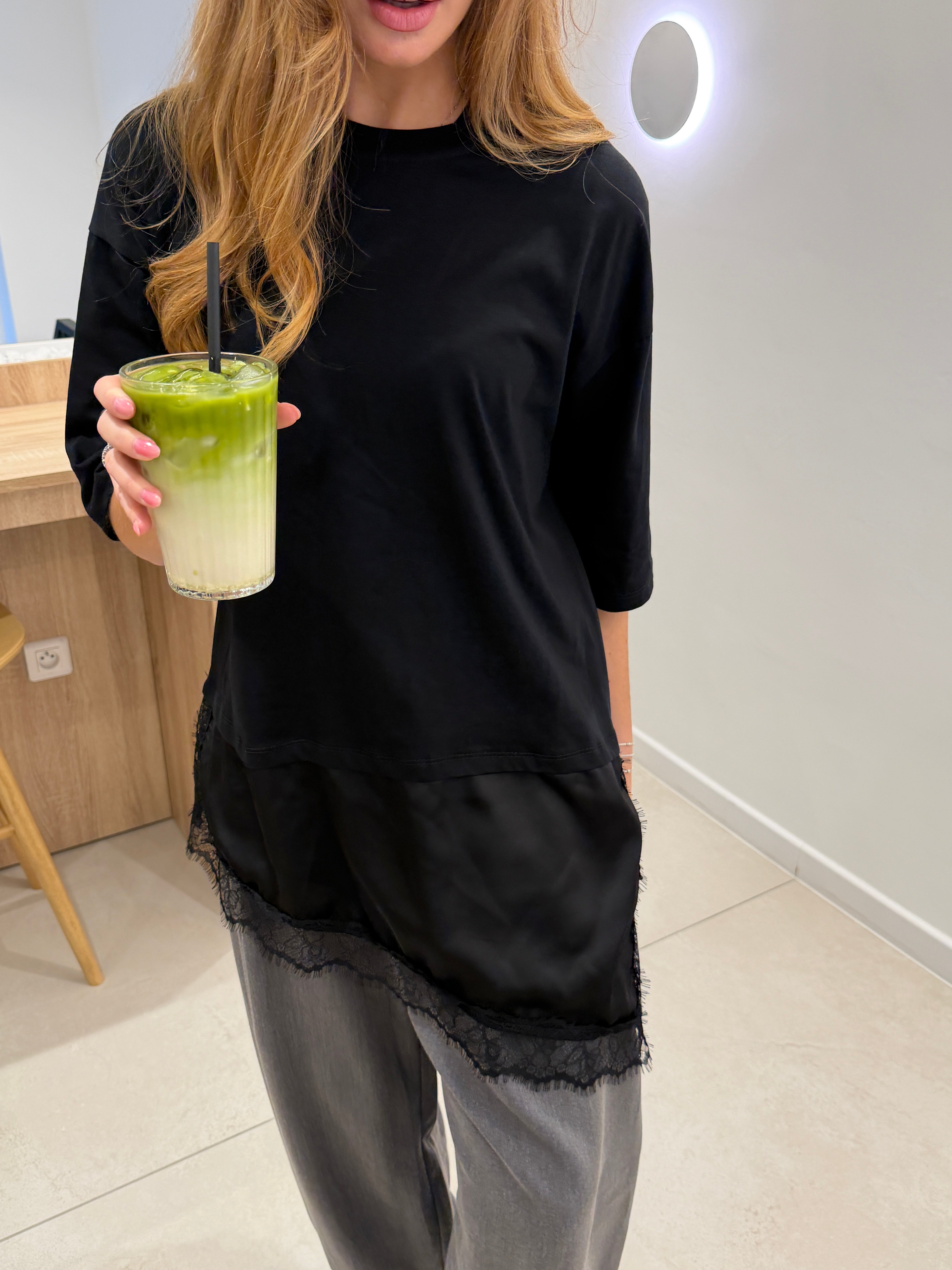 Tee-shirt Lizzie noir