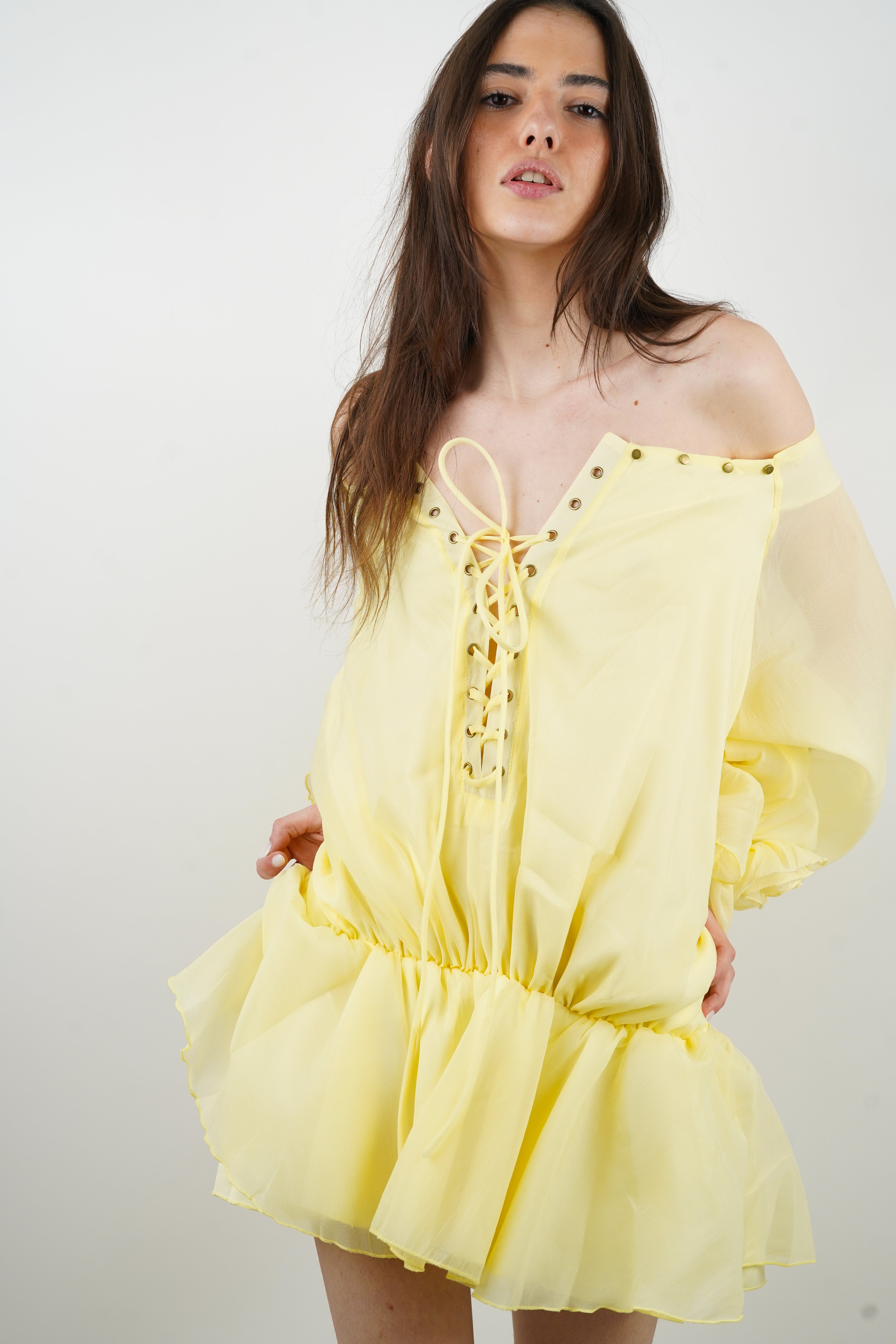 Maylis yellow dress