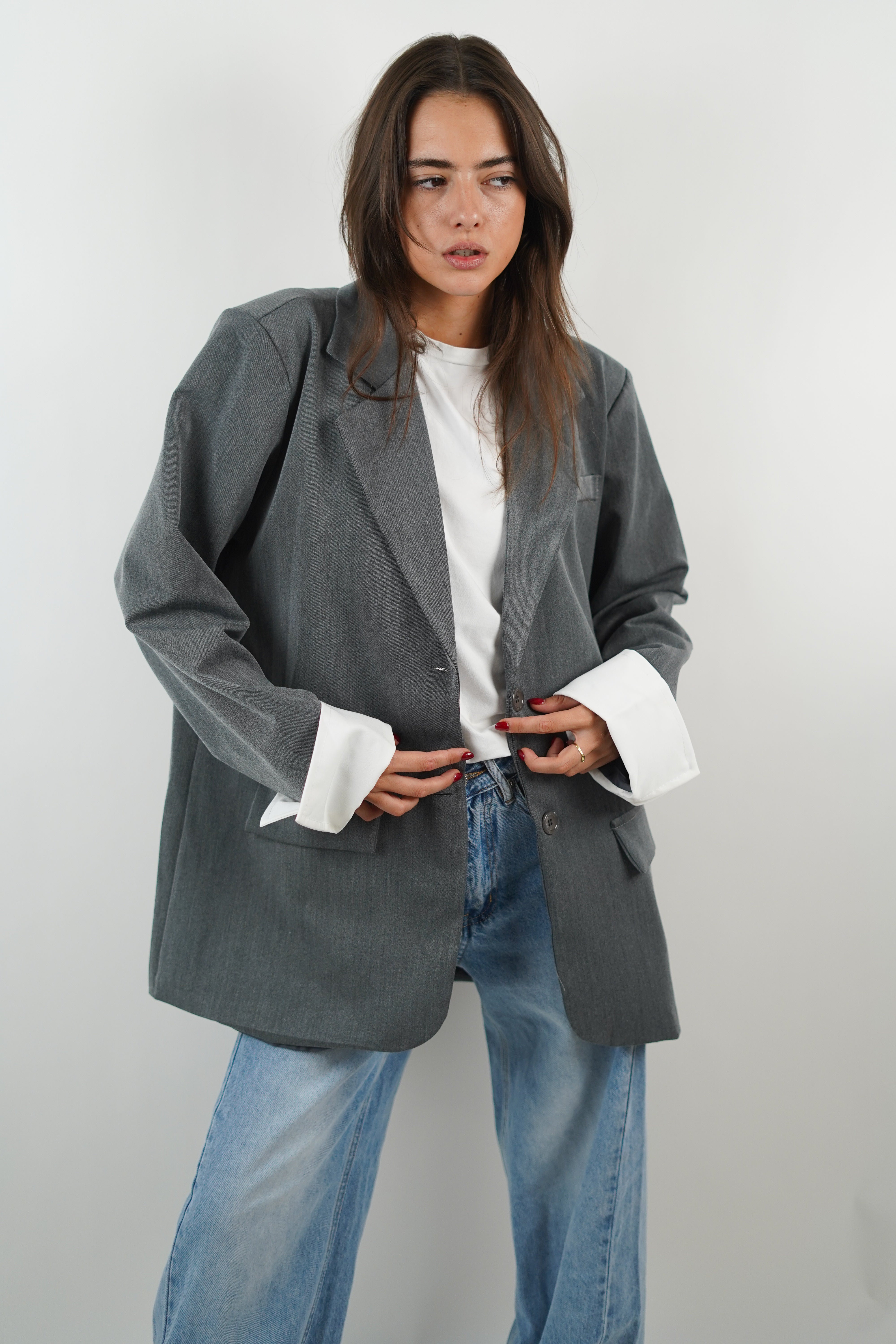 Blazer Ninon gris