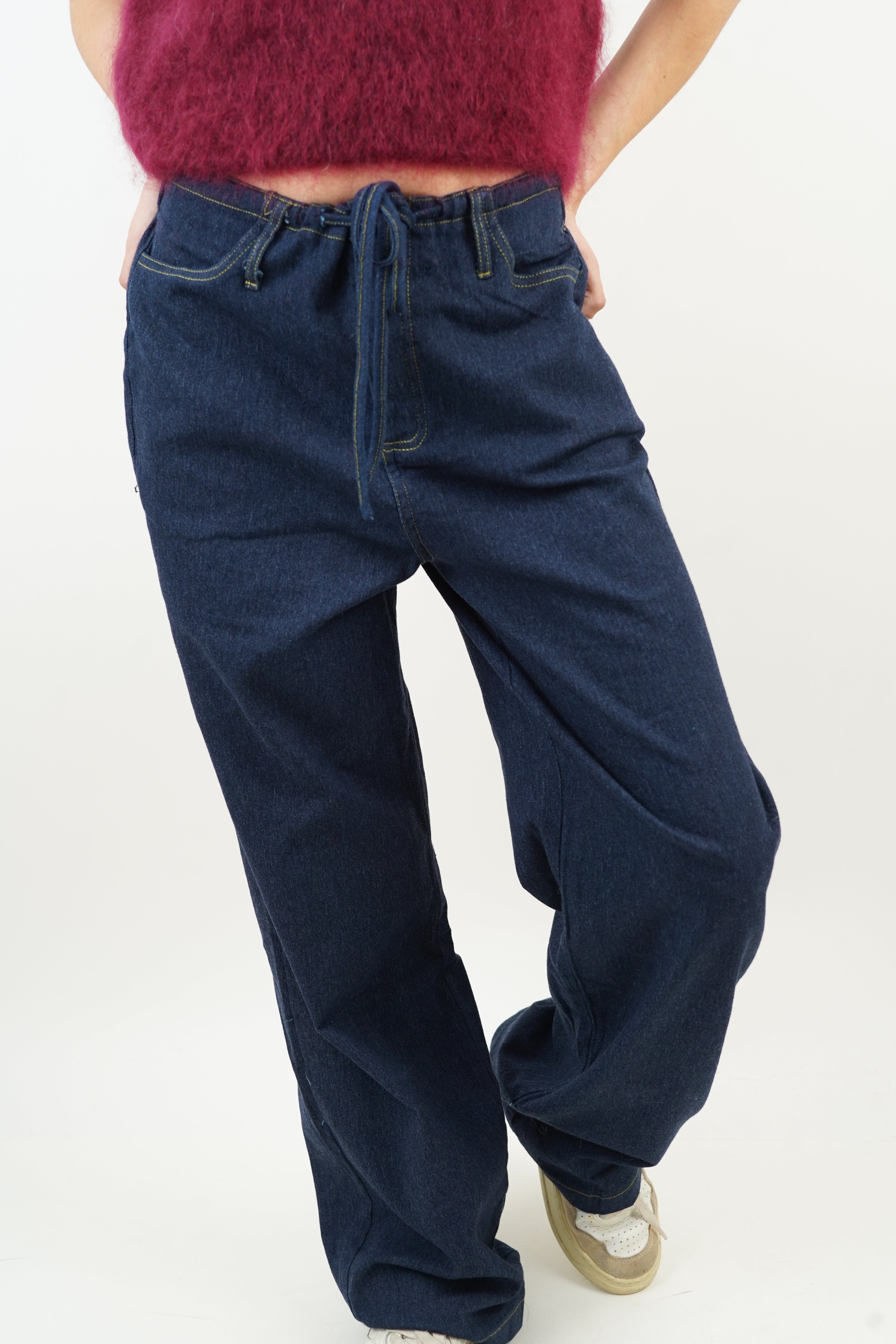 Arya denim effect pants