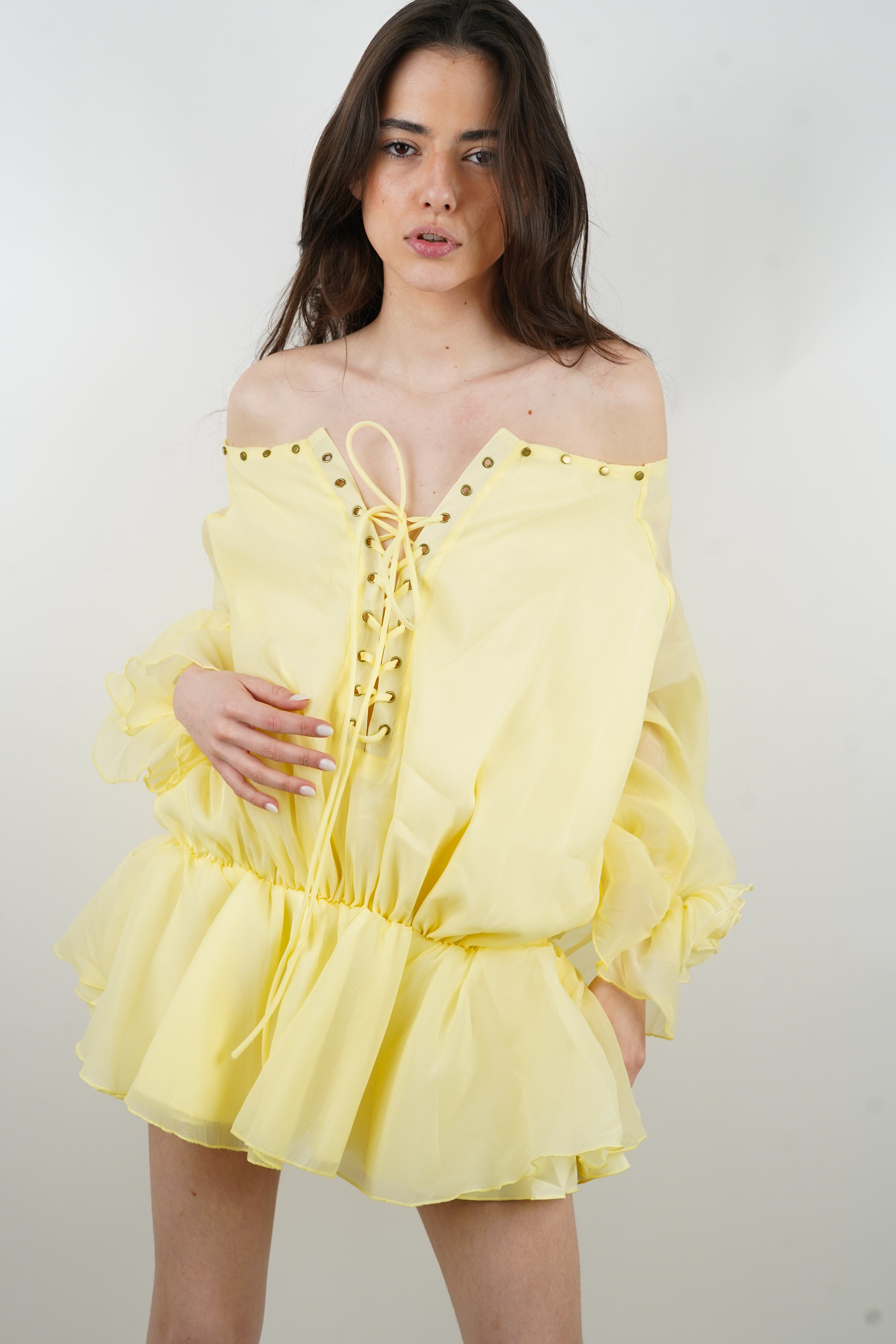 Maylis yellow dress