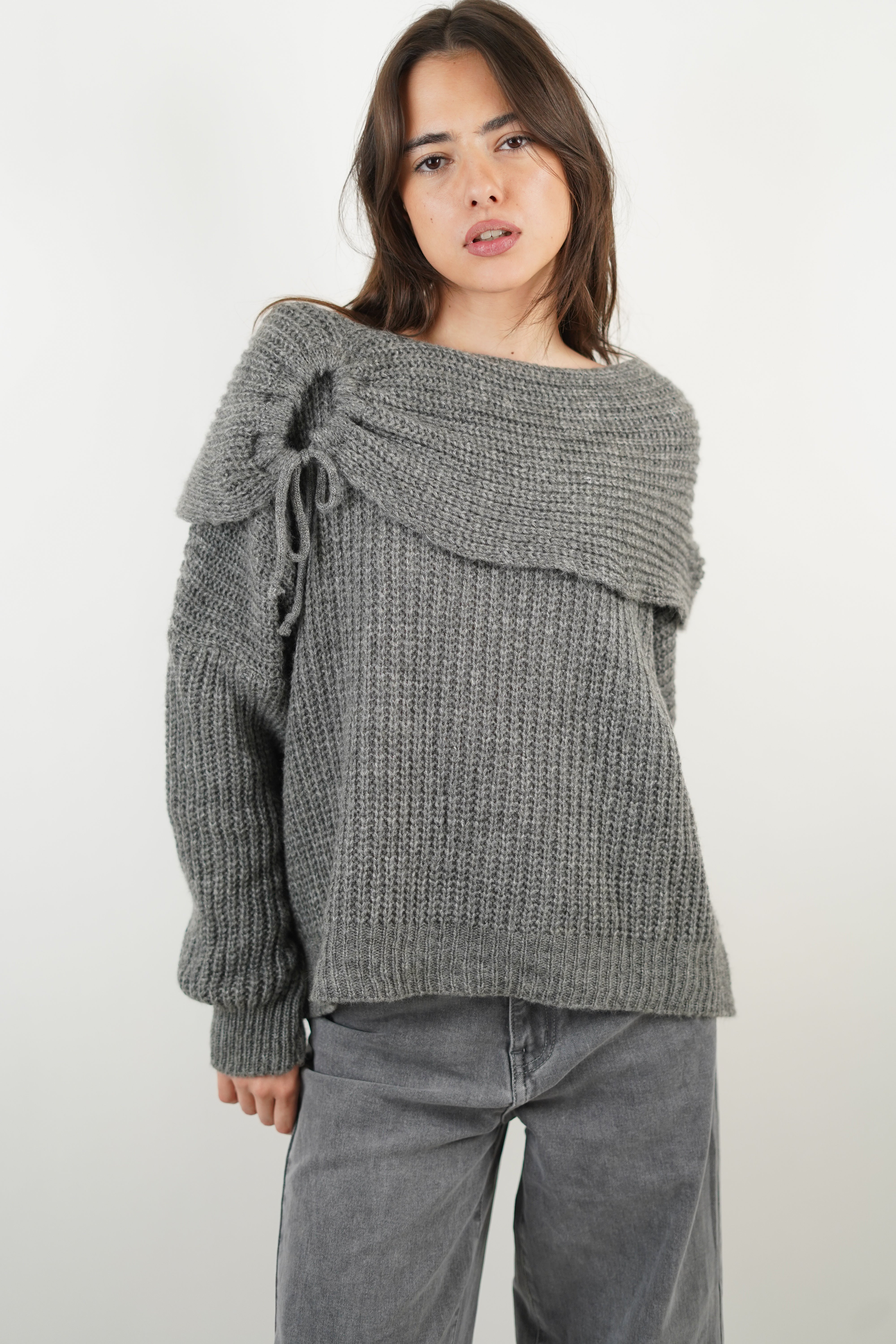 Pull Chiara gris