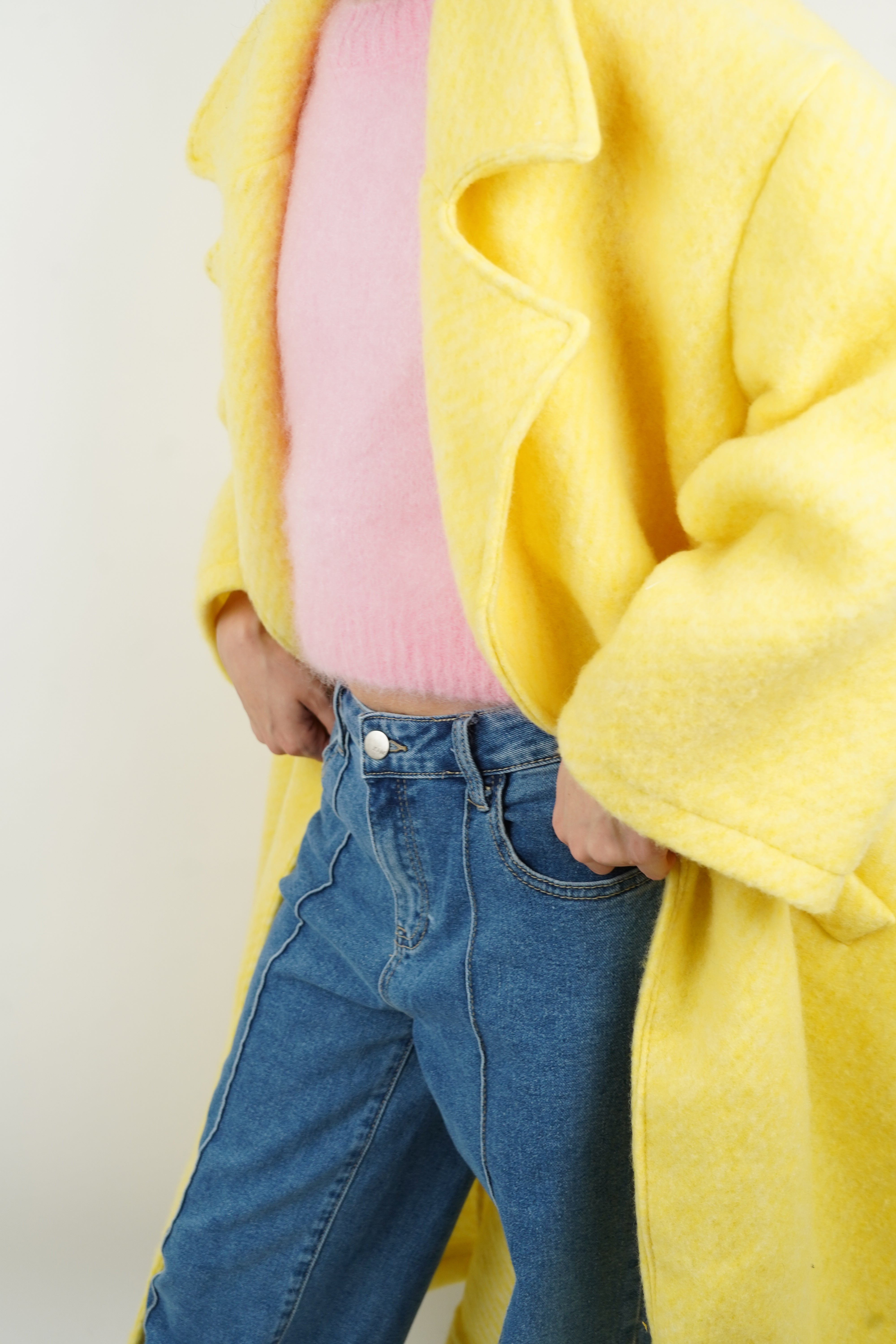 Gabriela yellow coat