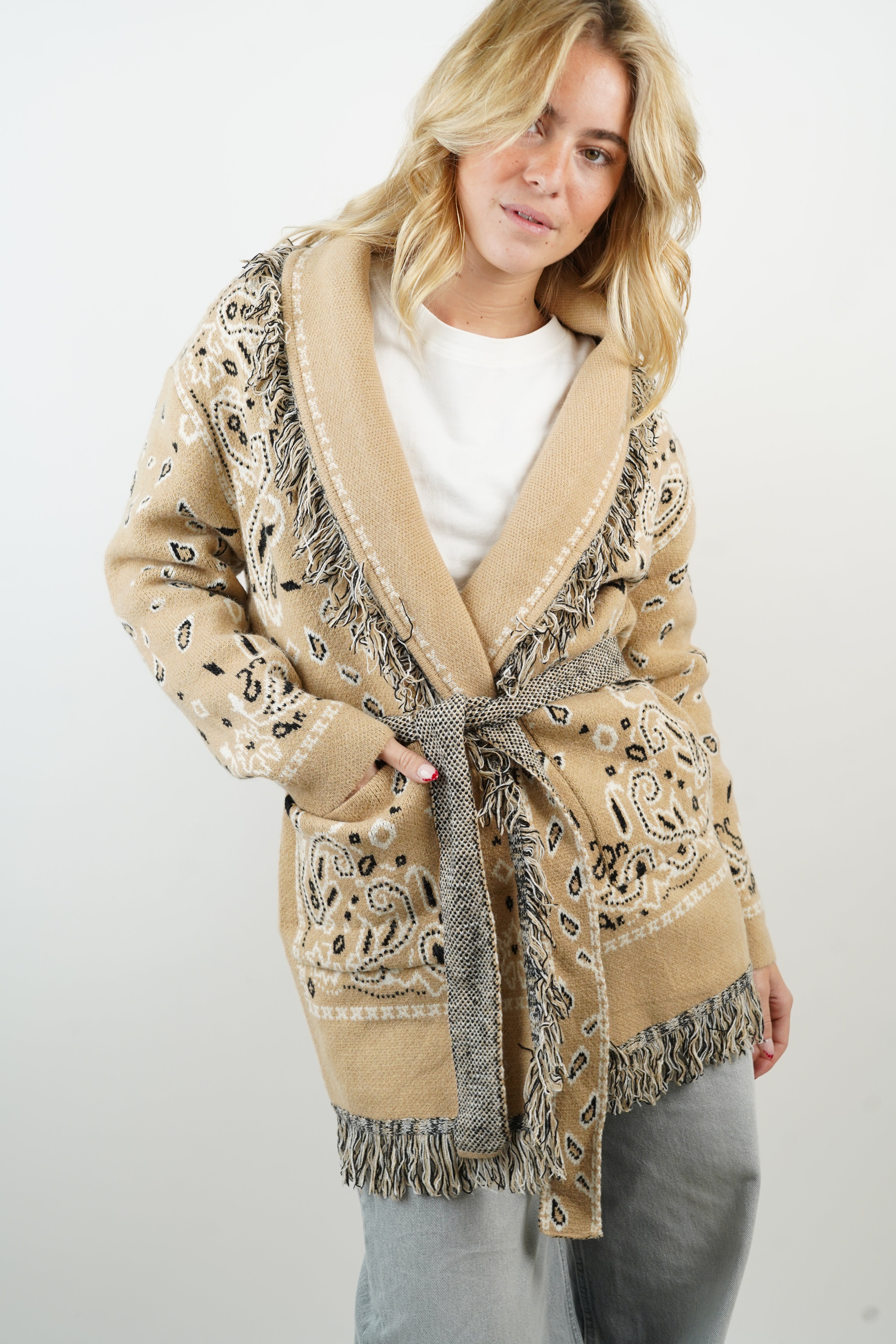 Gilet Eve beige