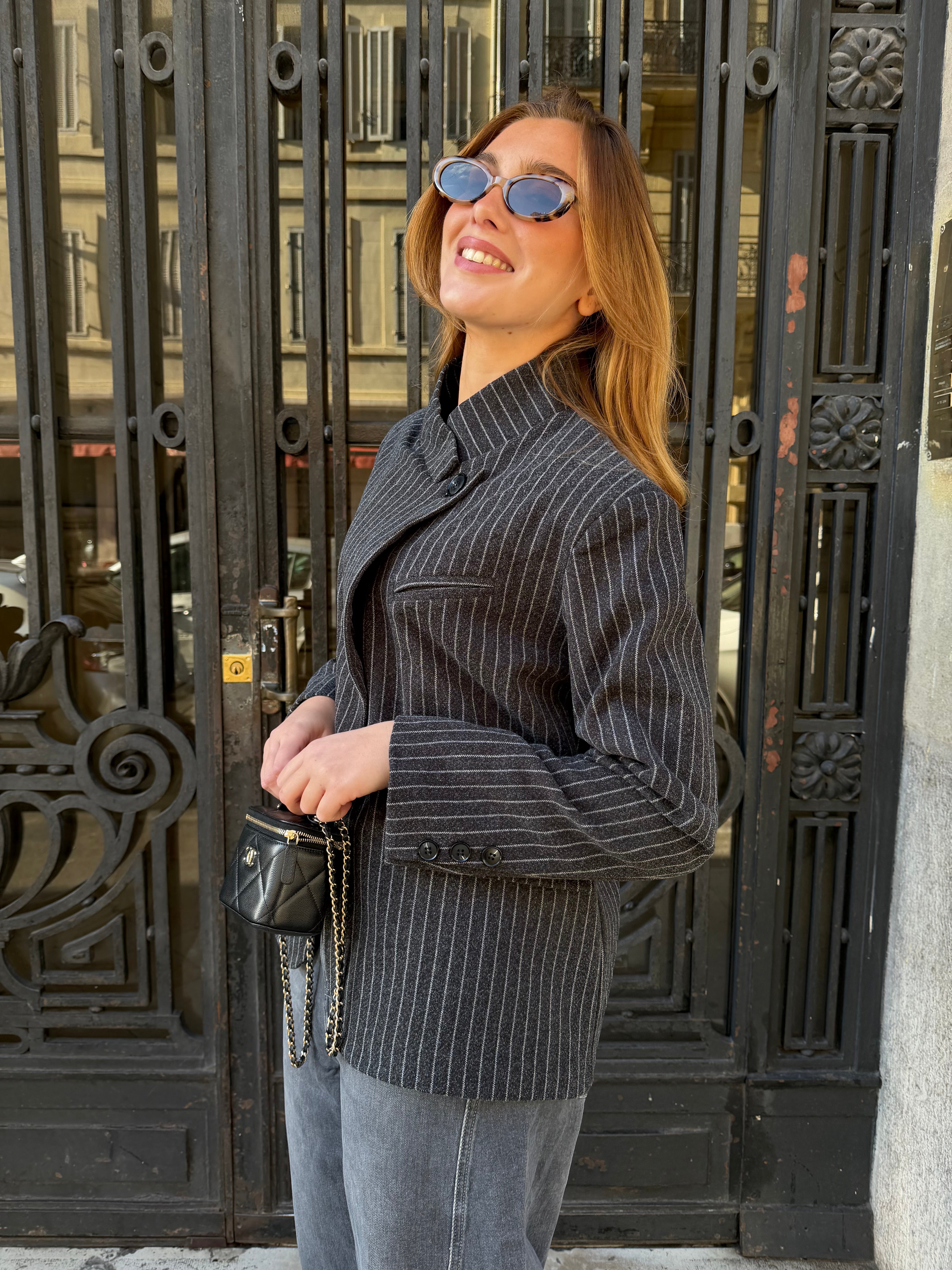 Dunkelgrauer Naomi-Blazer