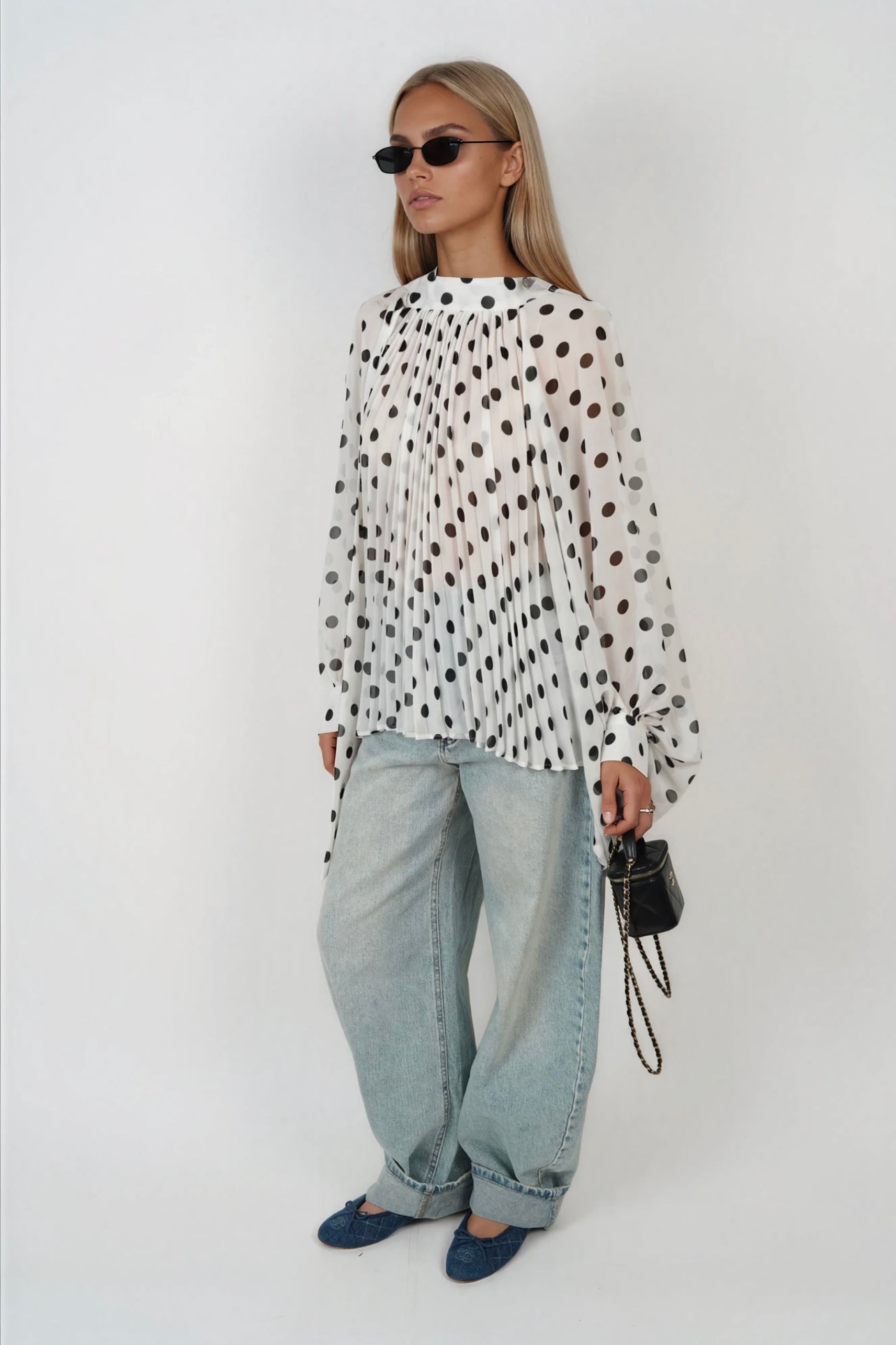 Blouse Éléanore blanche