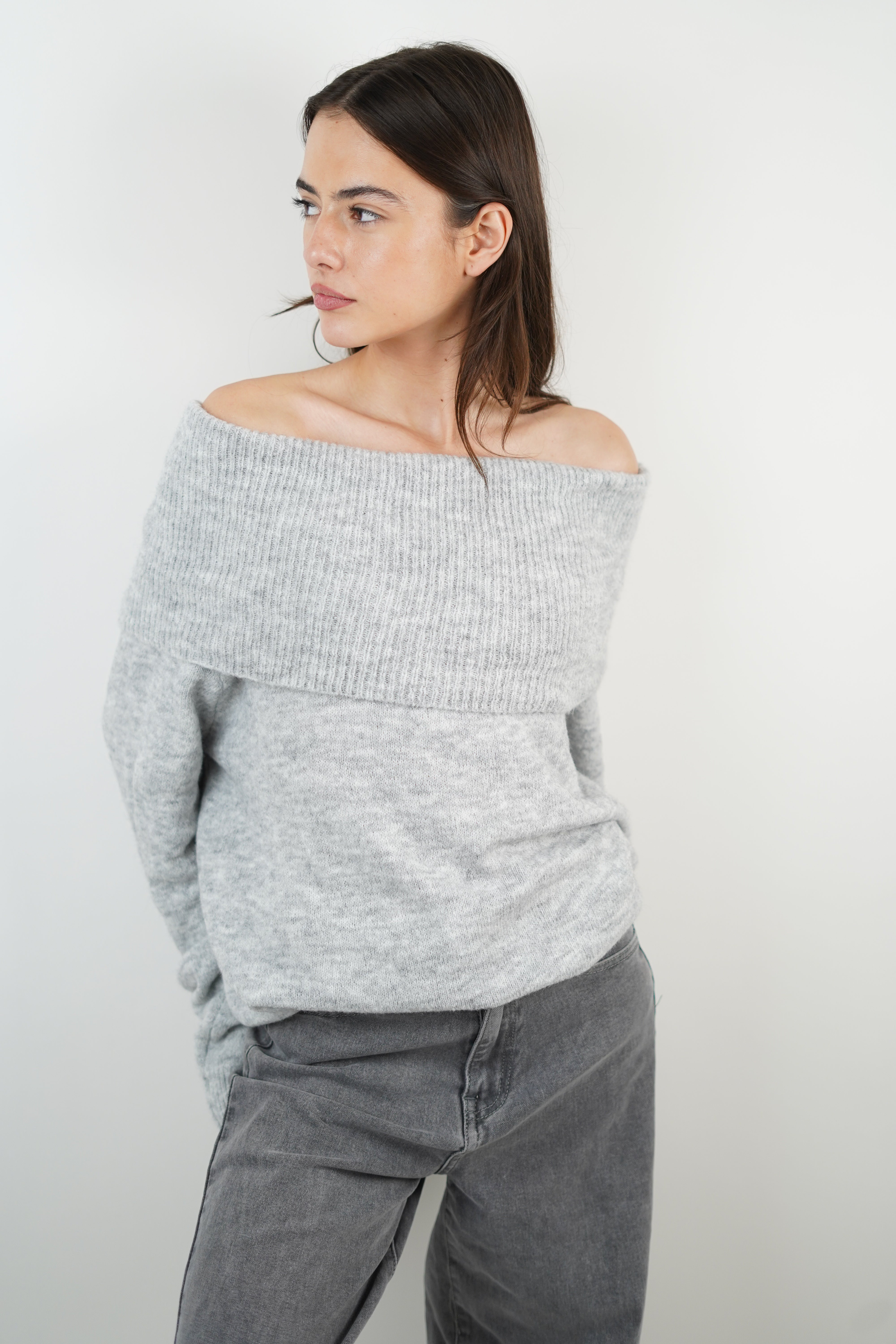 Emma gray sweater