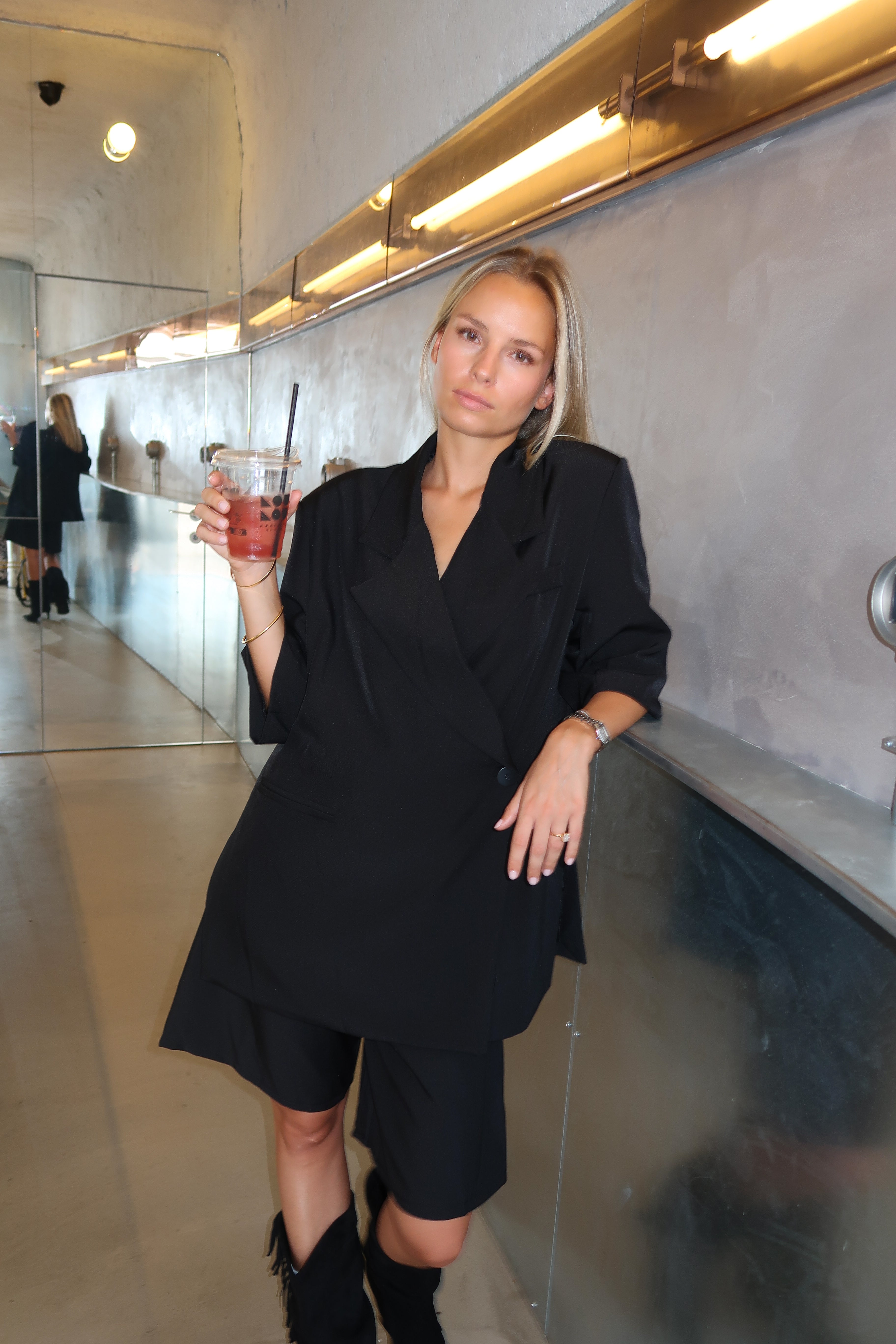 Schwarzes Marion-Set