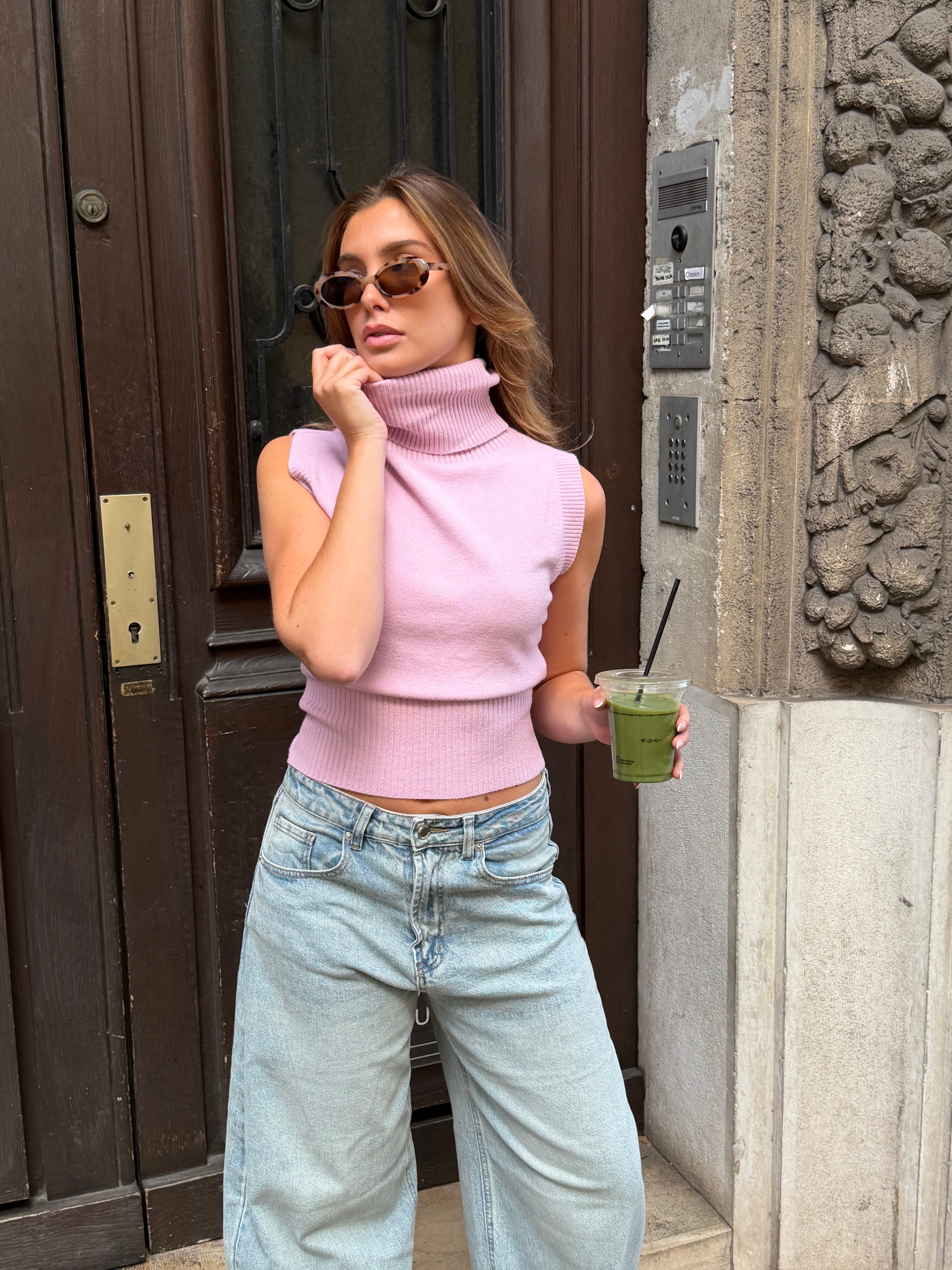 Valeria rosa Pullover