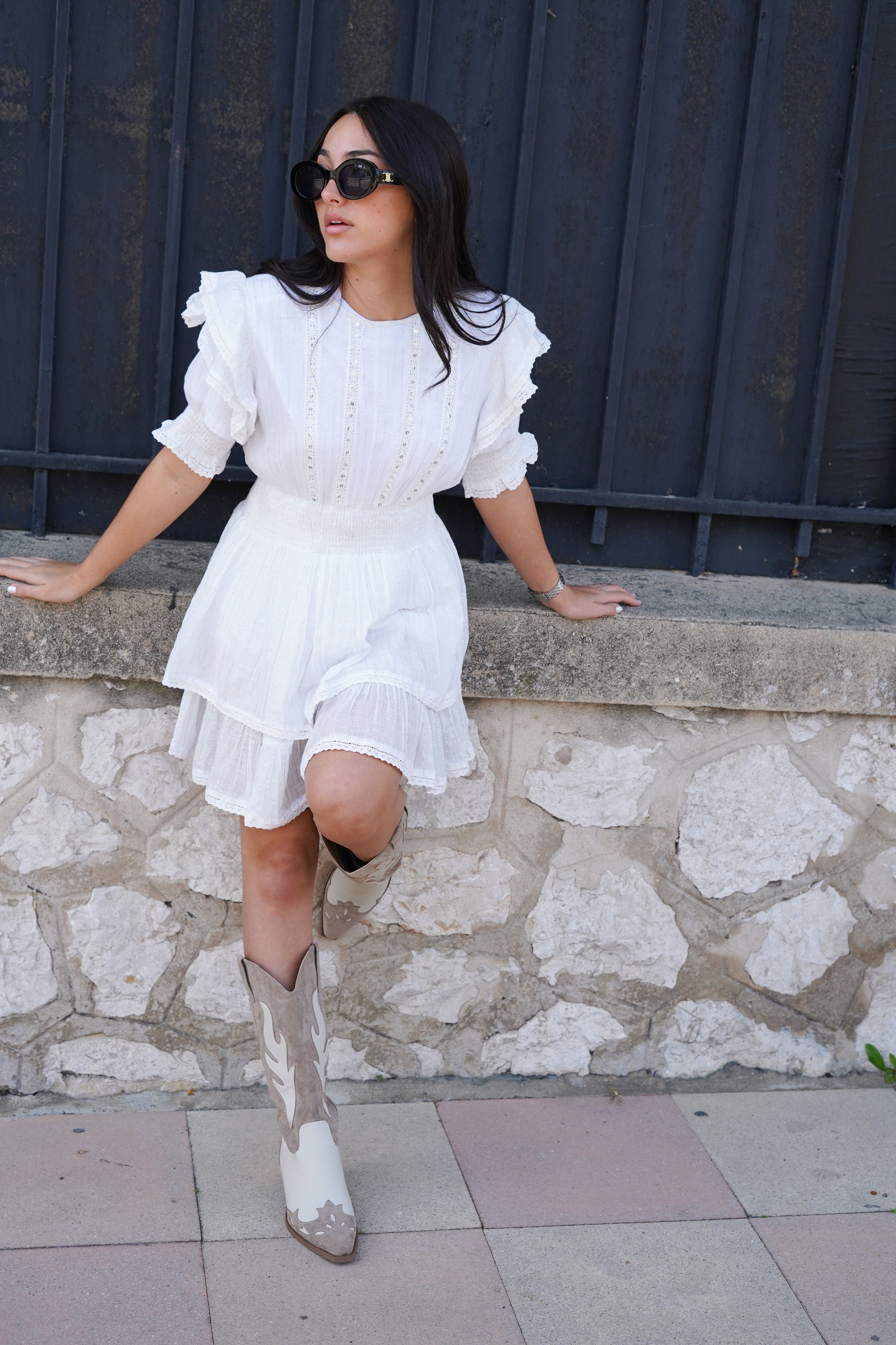 Robe Vanina blanche