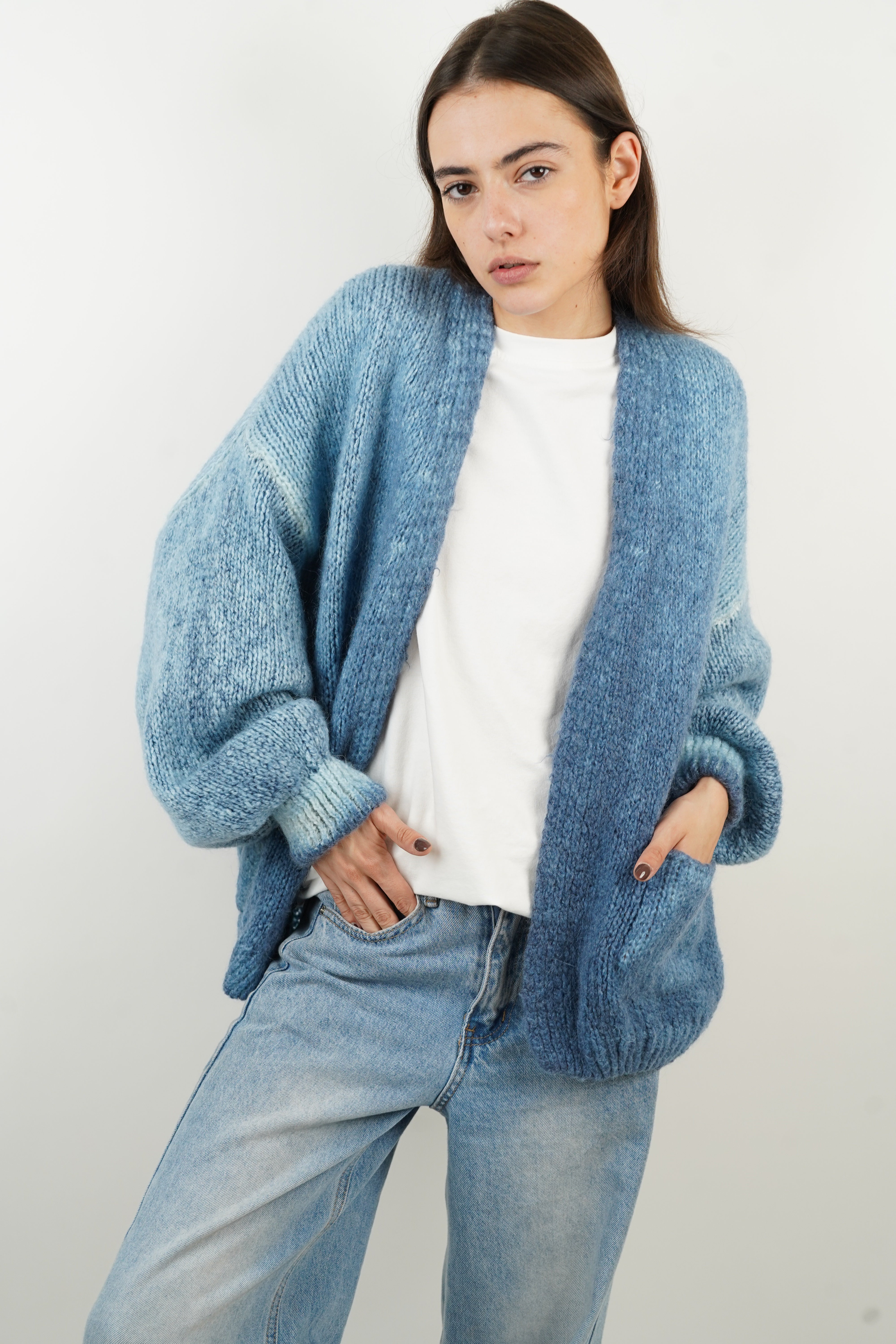 Gilet Eloise bleu