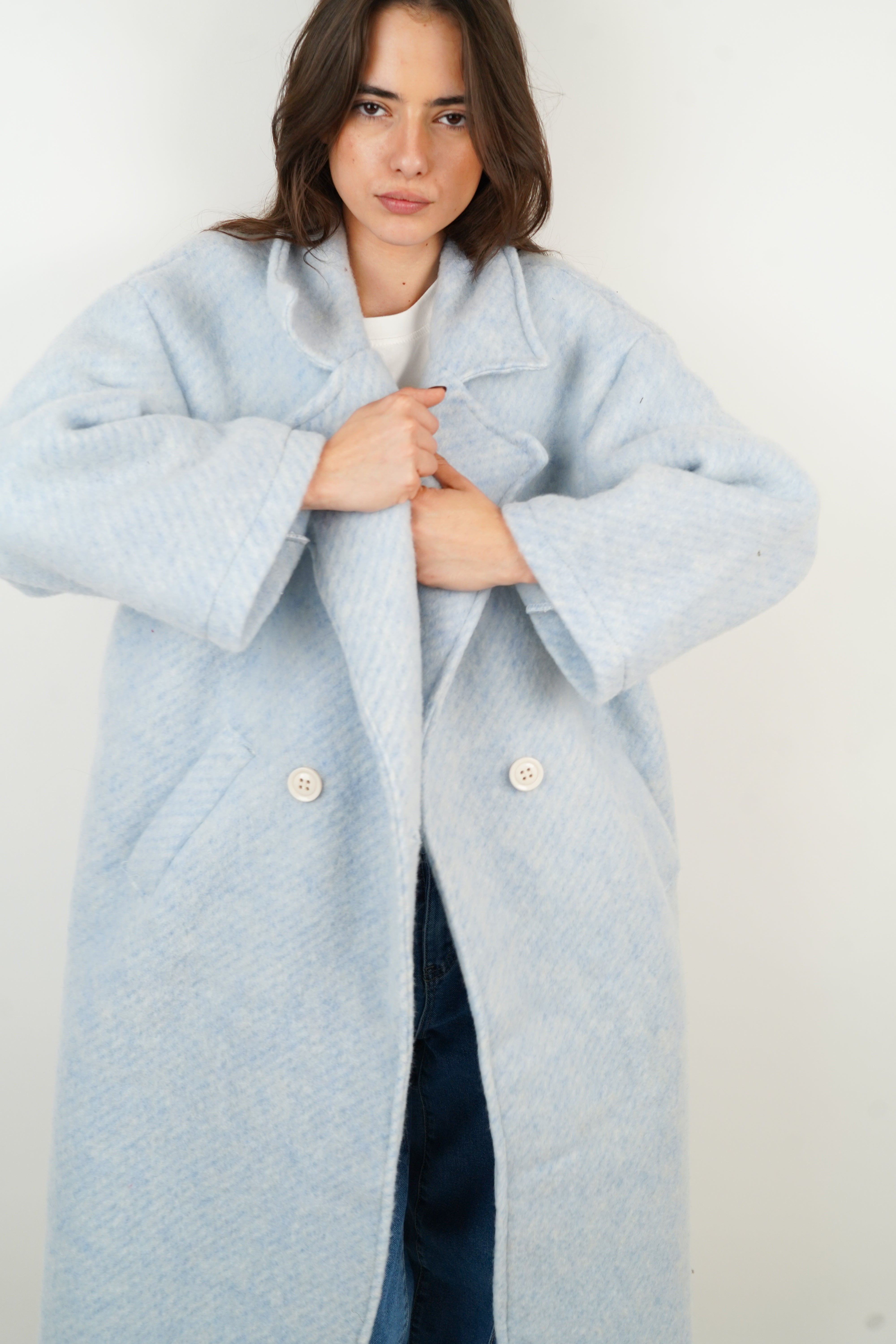 Manteau Gabriela bleu