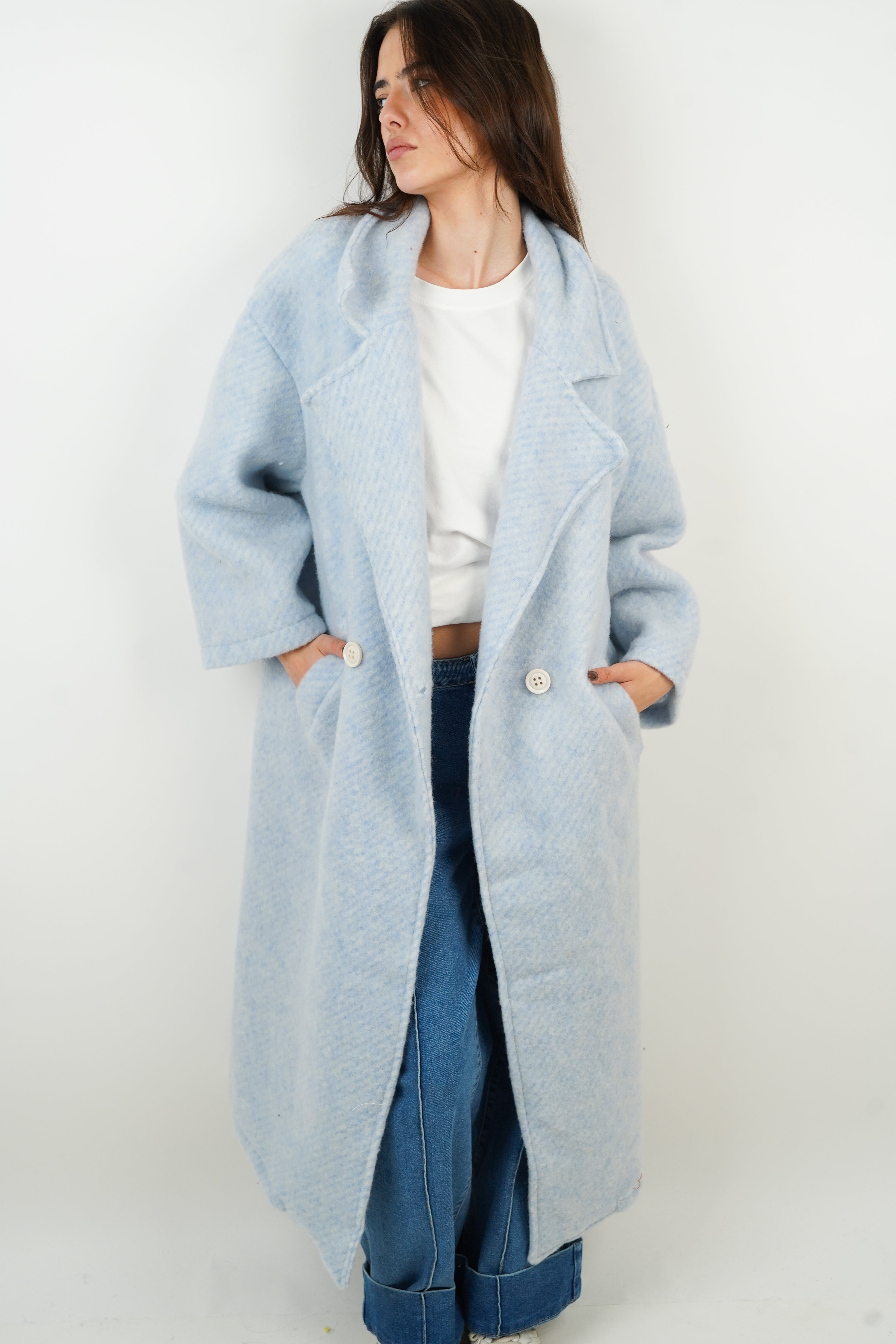 Manteau Gabriela bleu