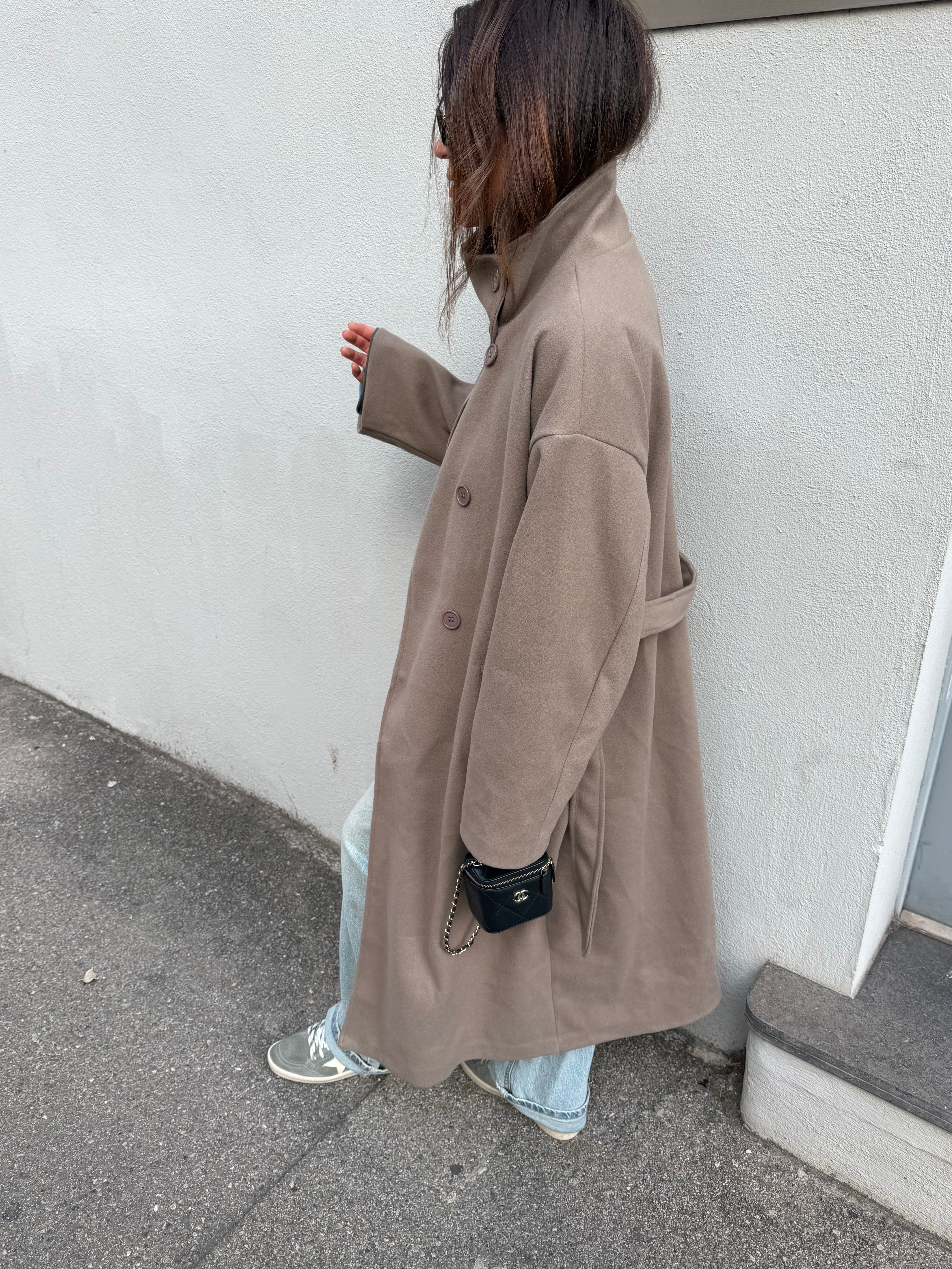 Manteau Joyce taupe