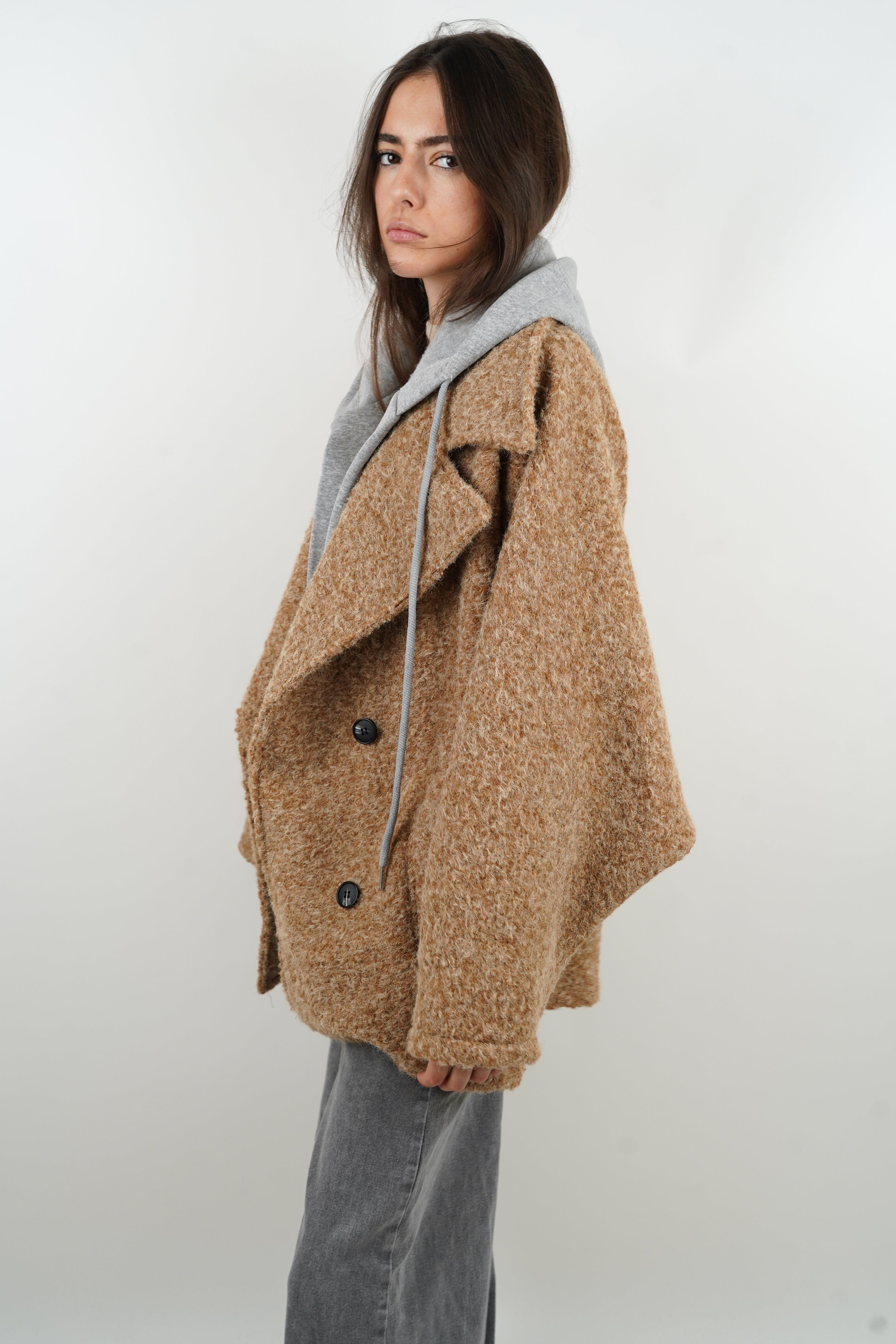 Eleonore camel coat