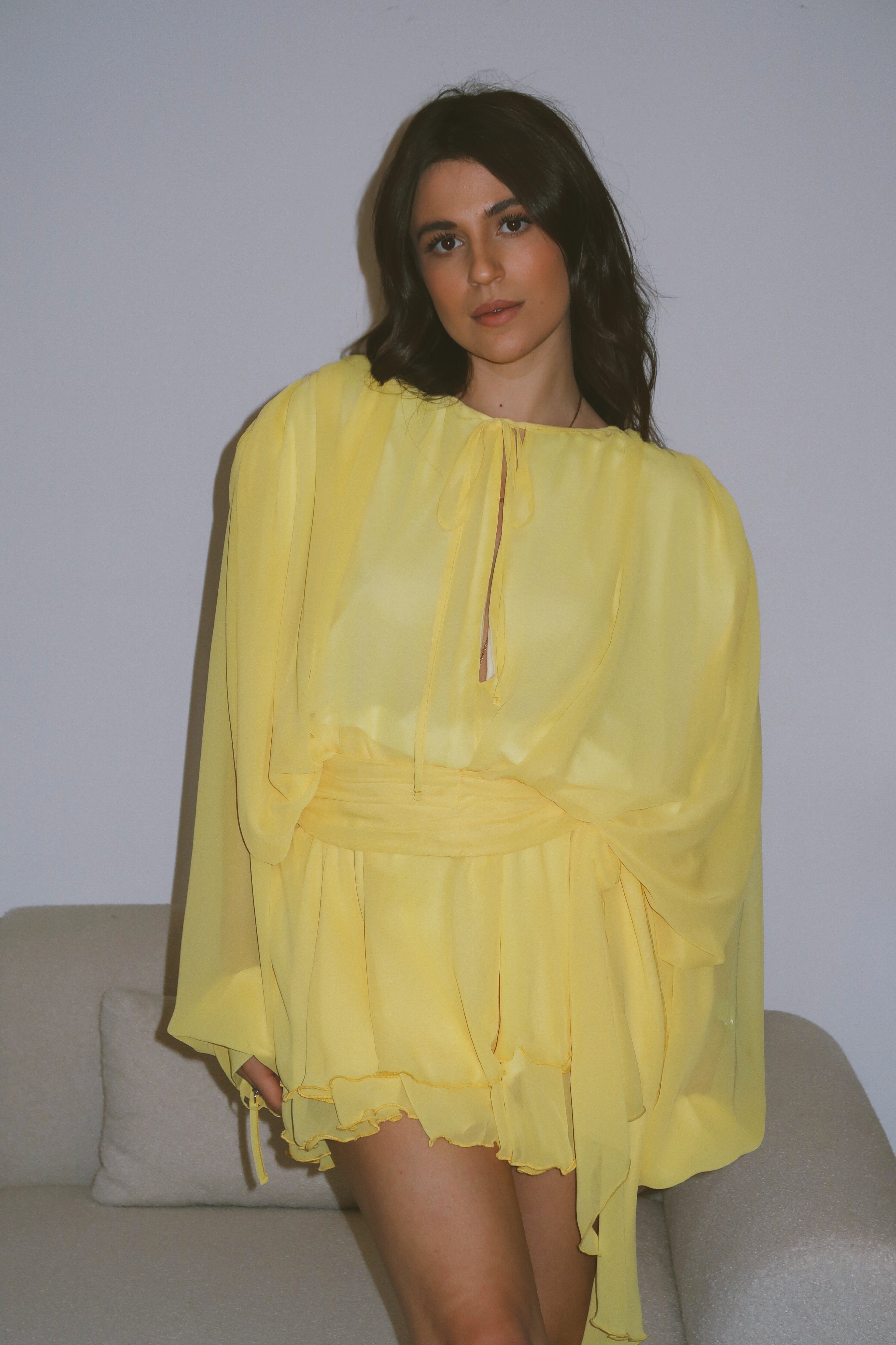 Jenna yellow dress