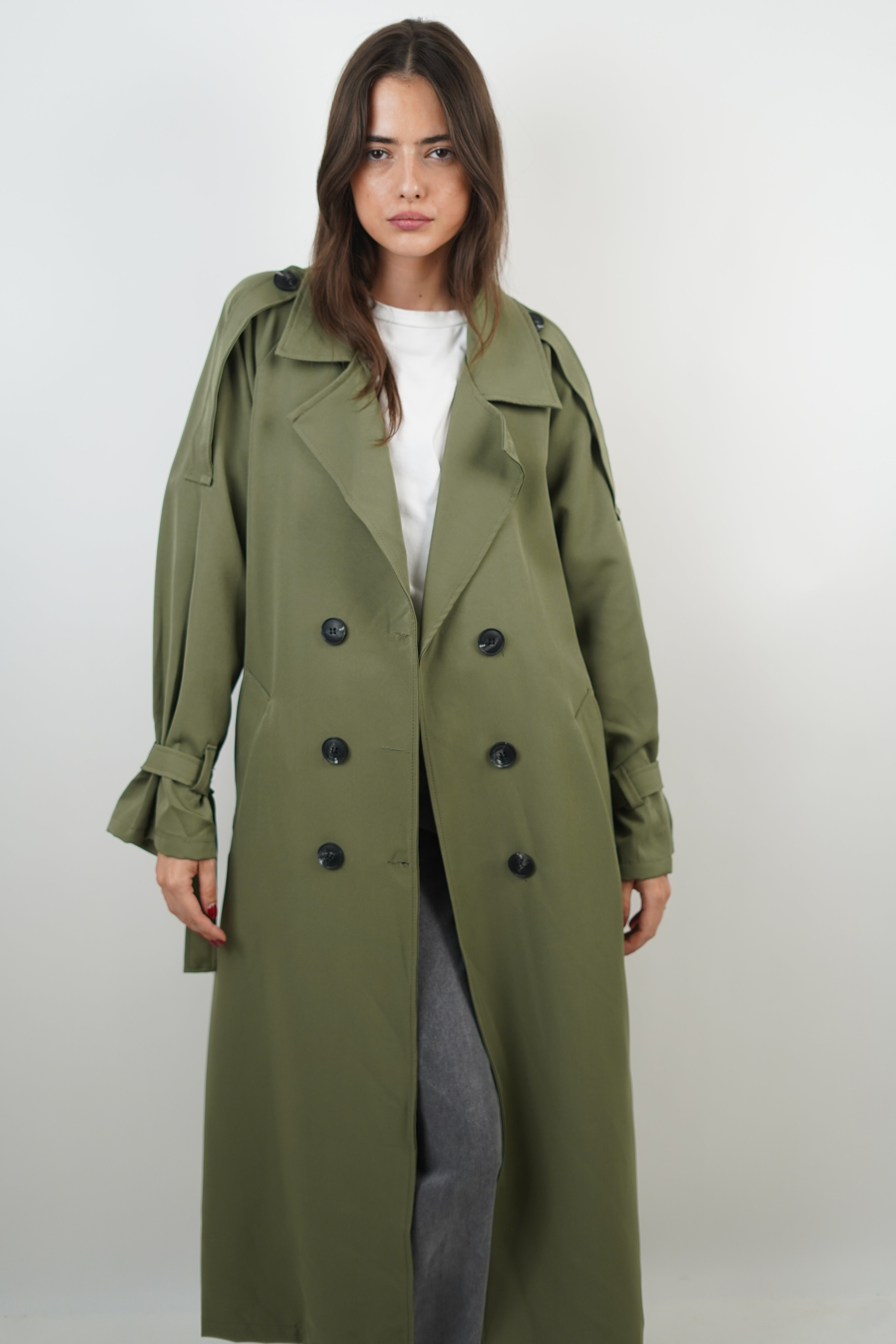 Lola Khaki-Trenchcoat