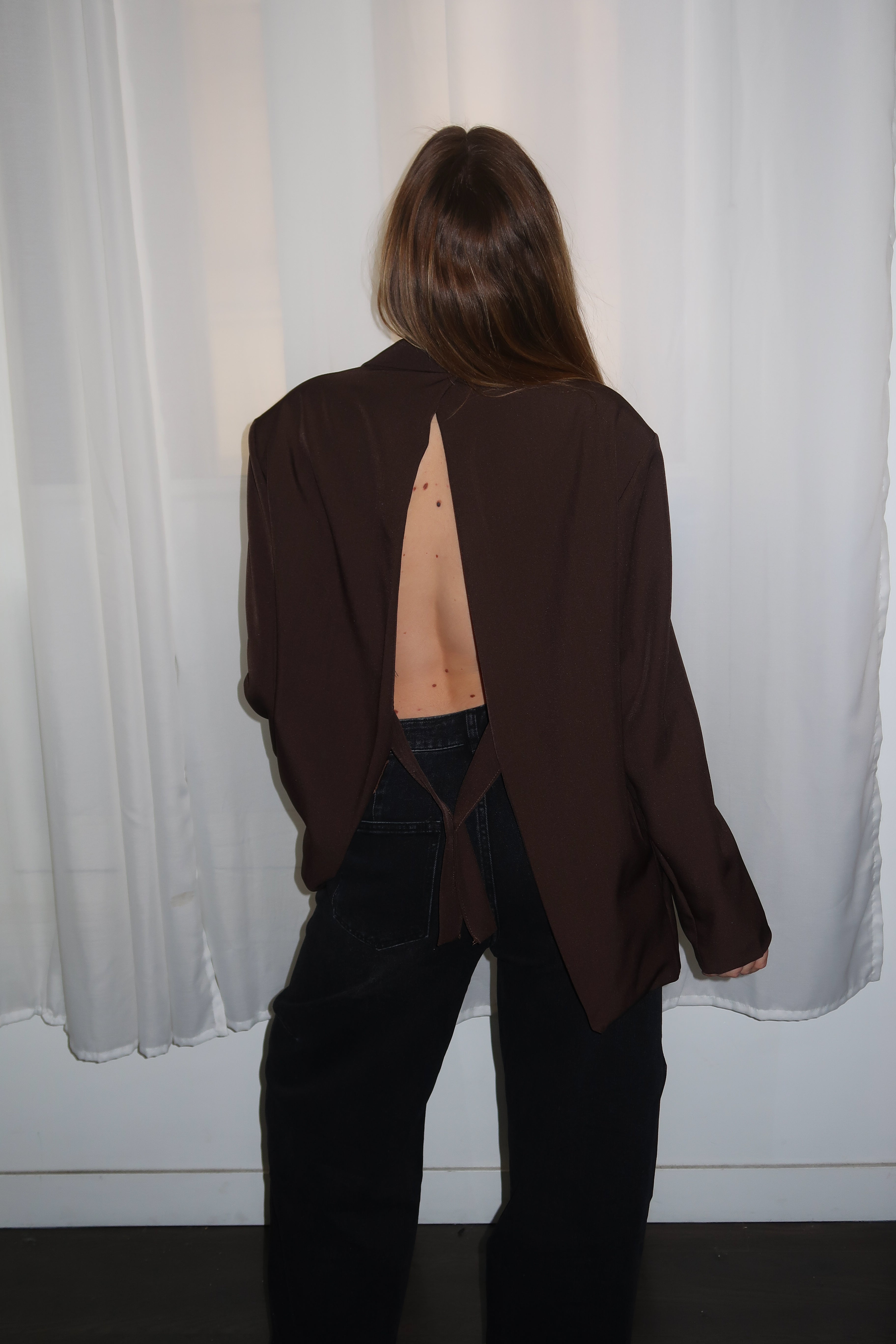 Brown Antonella Blazer