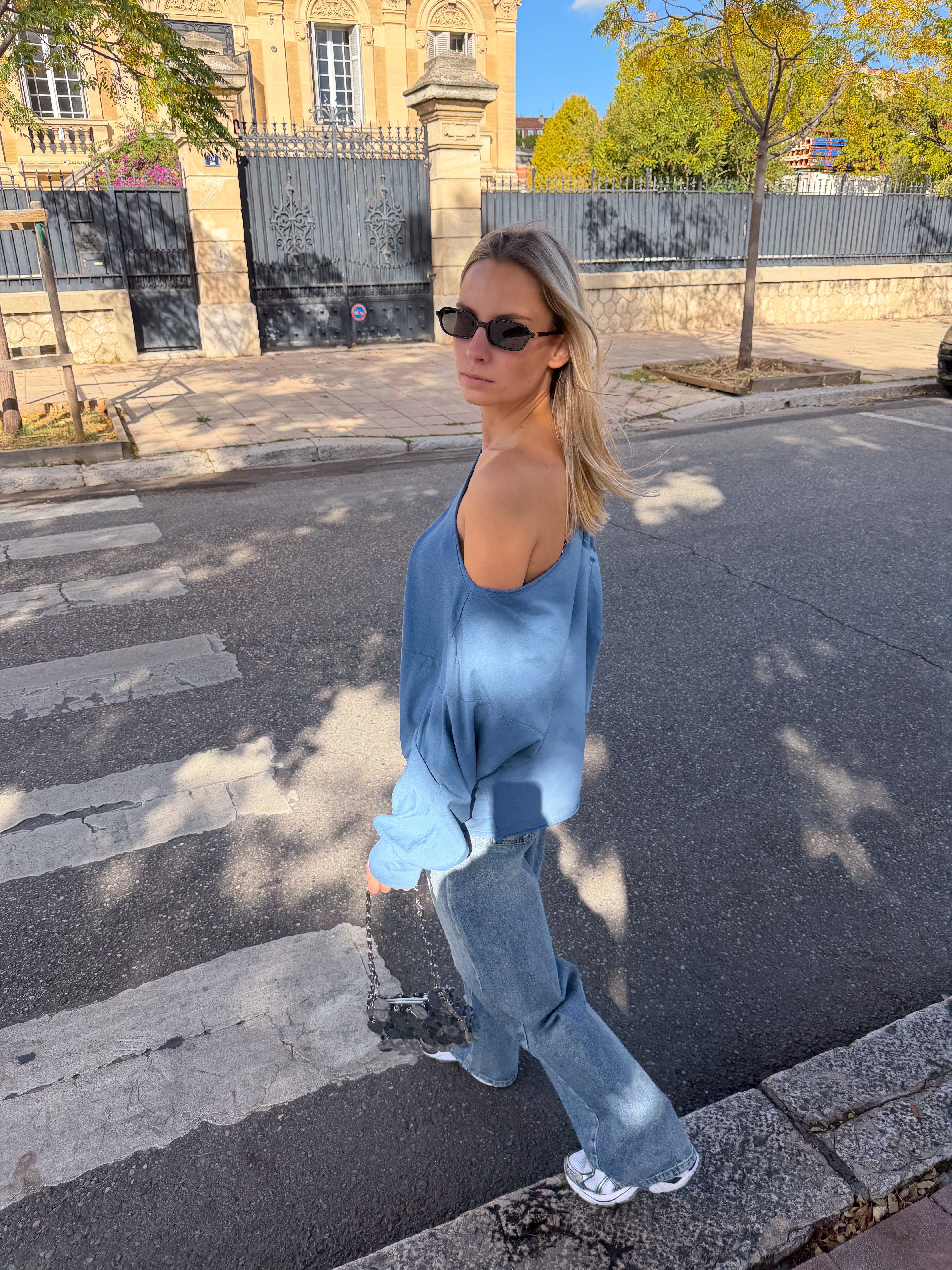 Juliette blue t-shirt