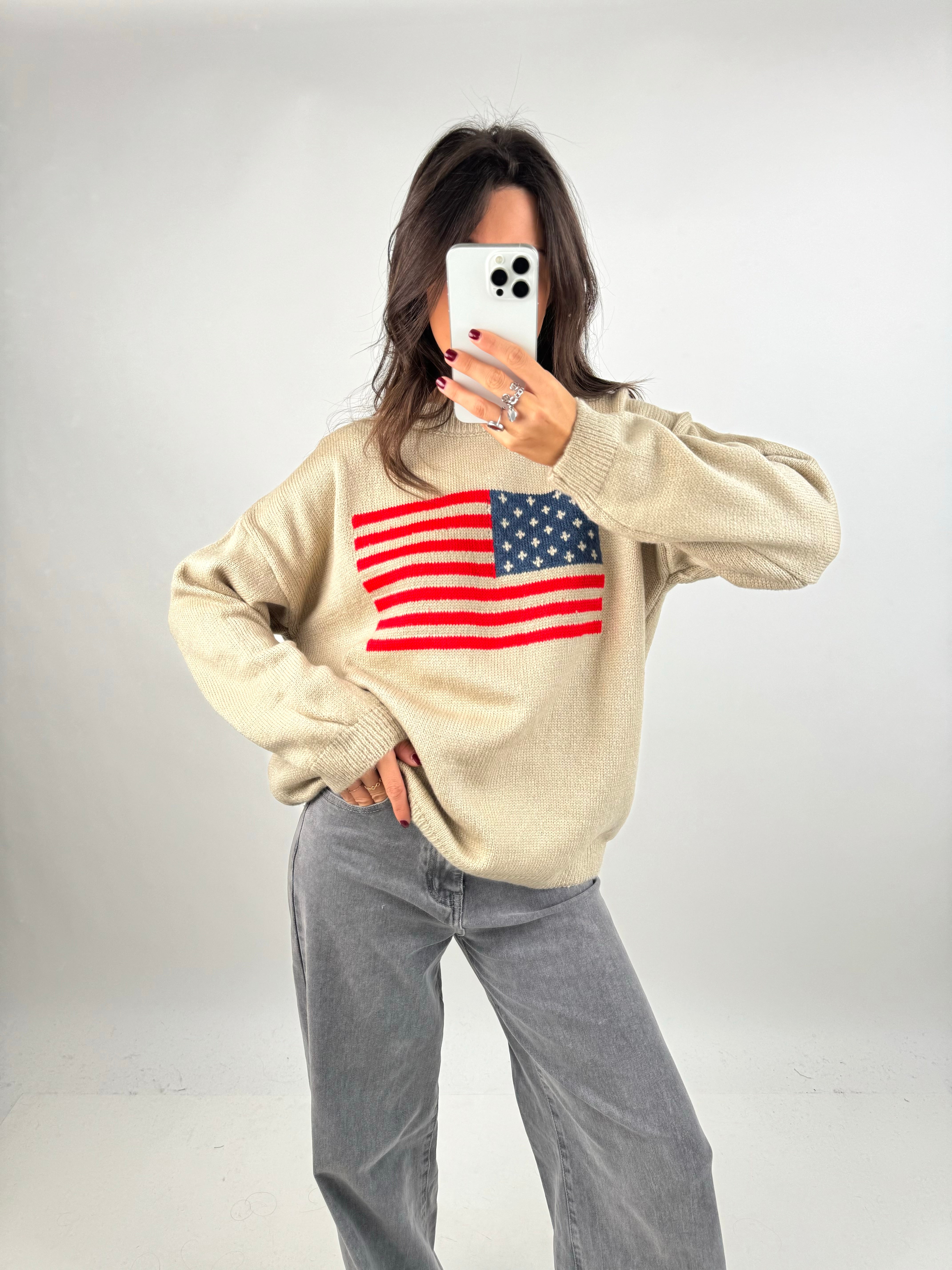 Camel Victory Sweater