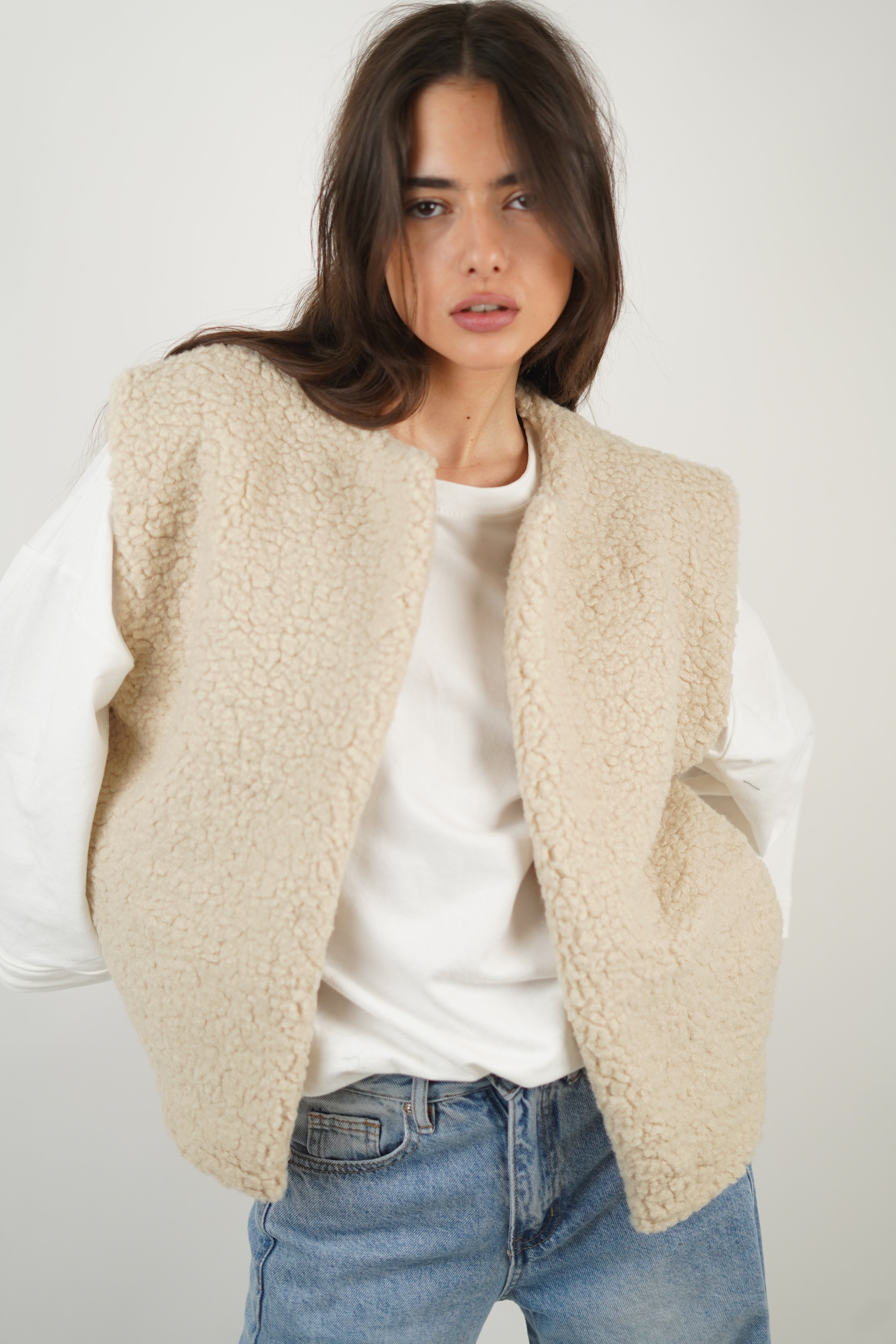 Elodie beige jacket