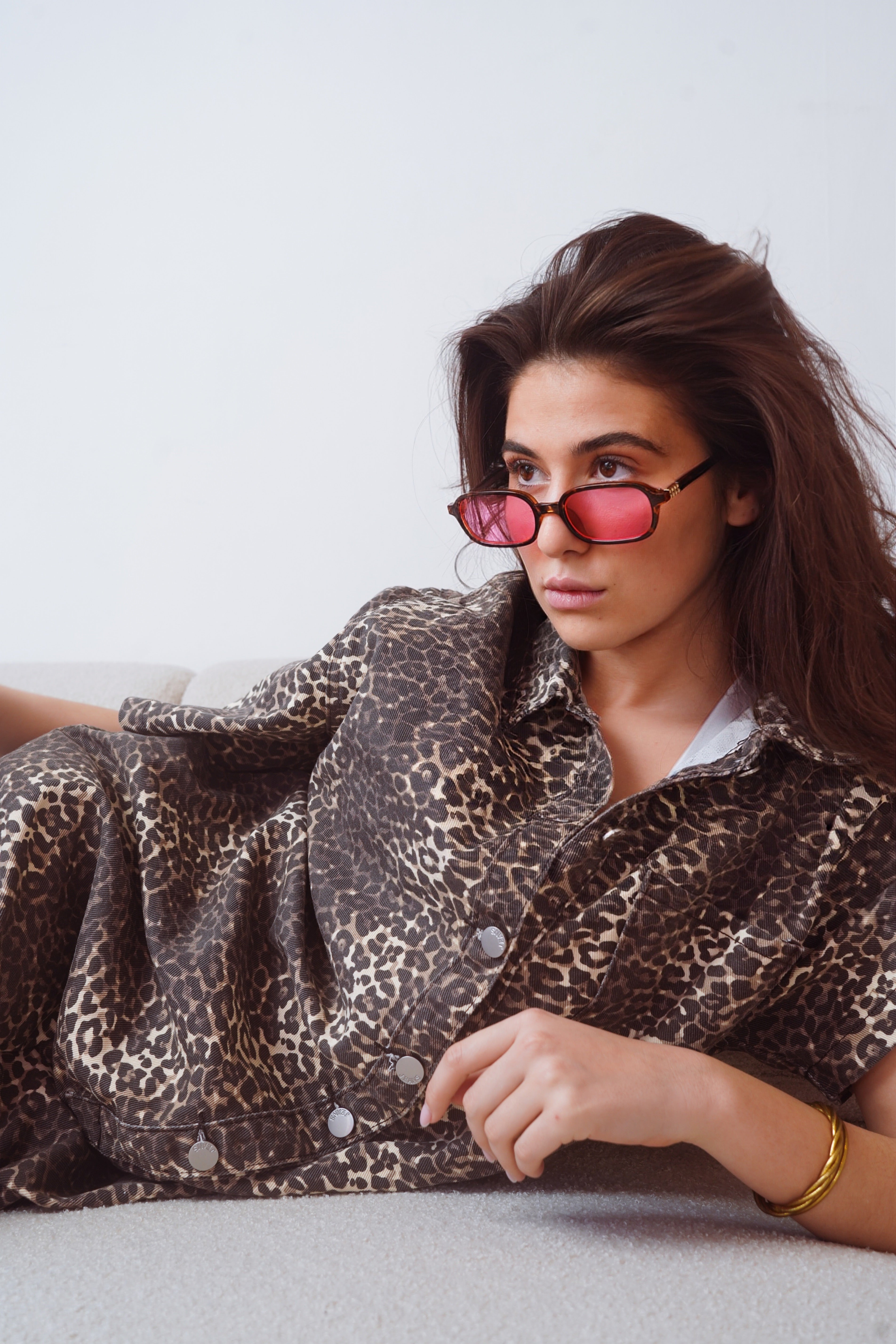 Anissa pink sunglasses