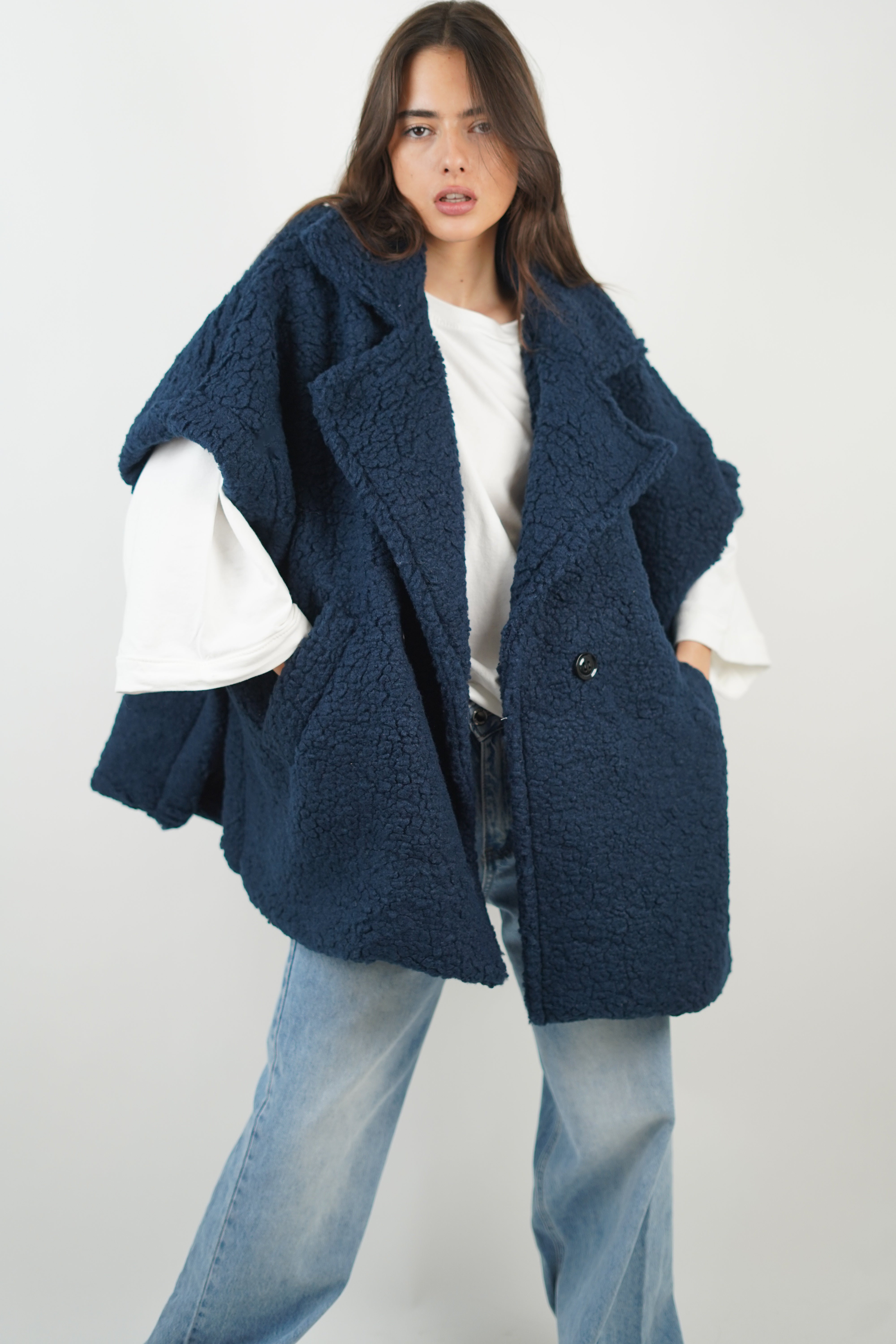 Blaue Payly-Jacke