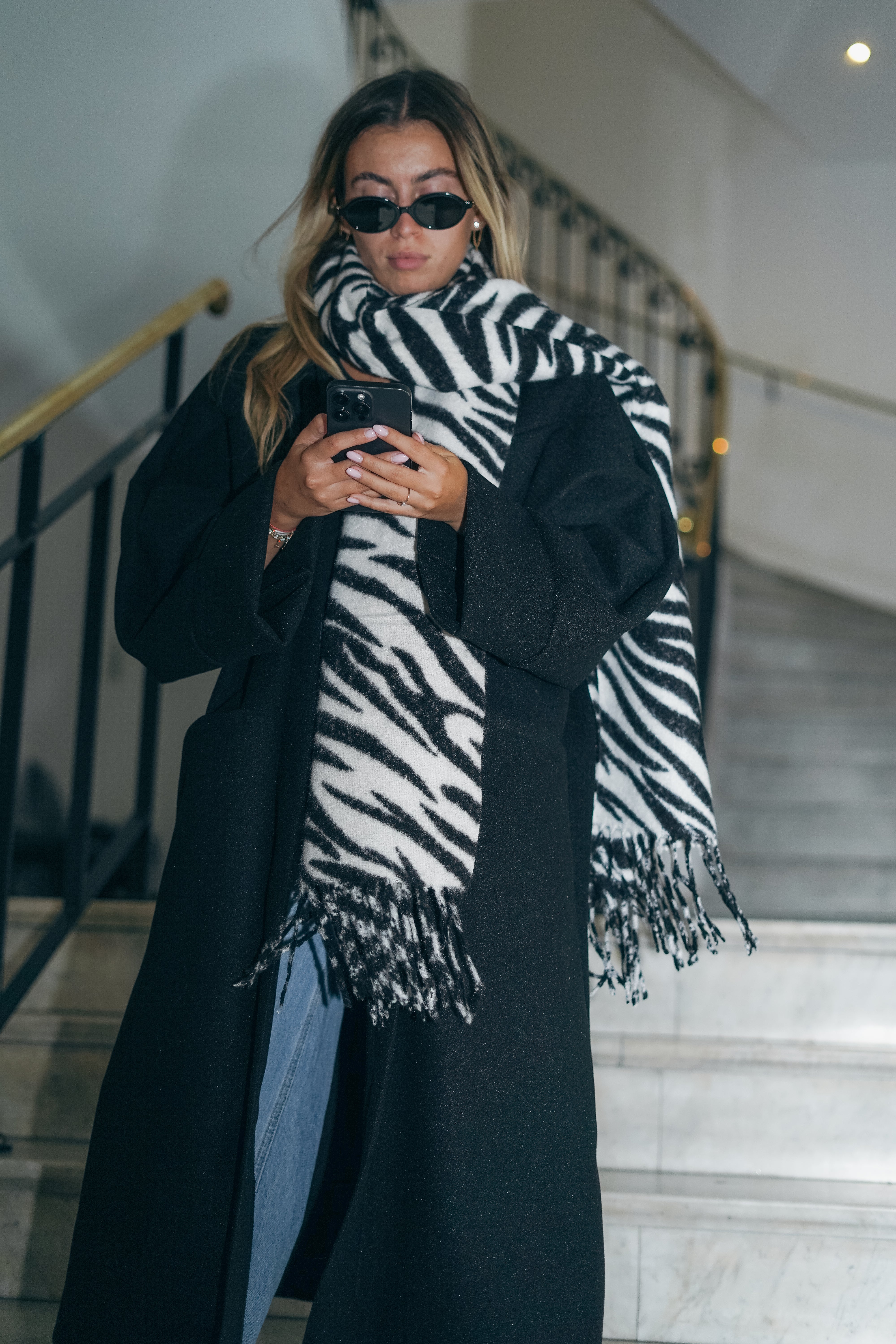 Zebra Scarf