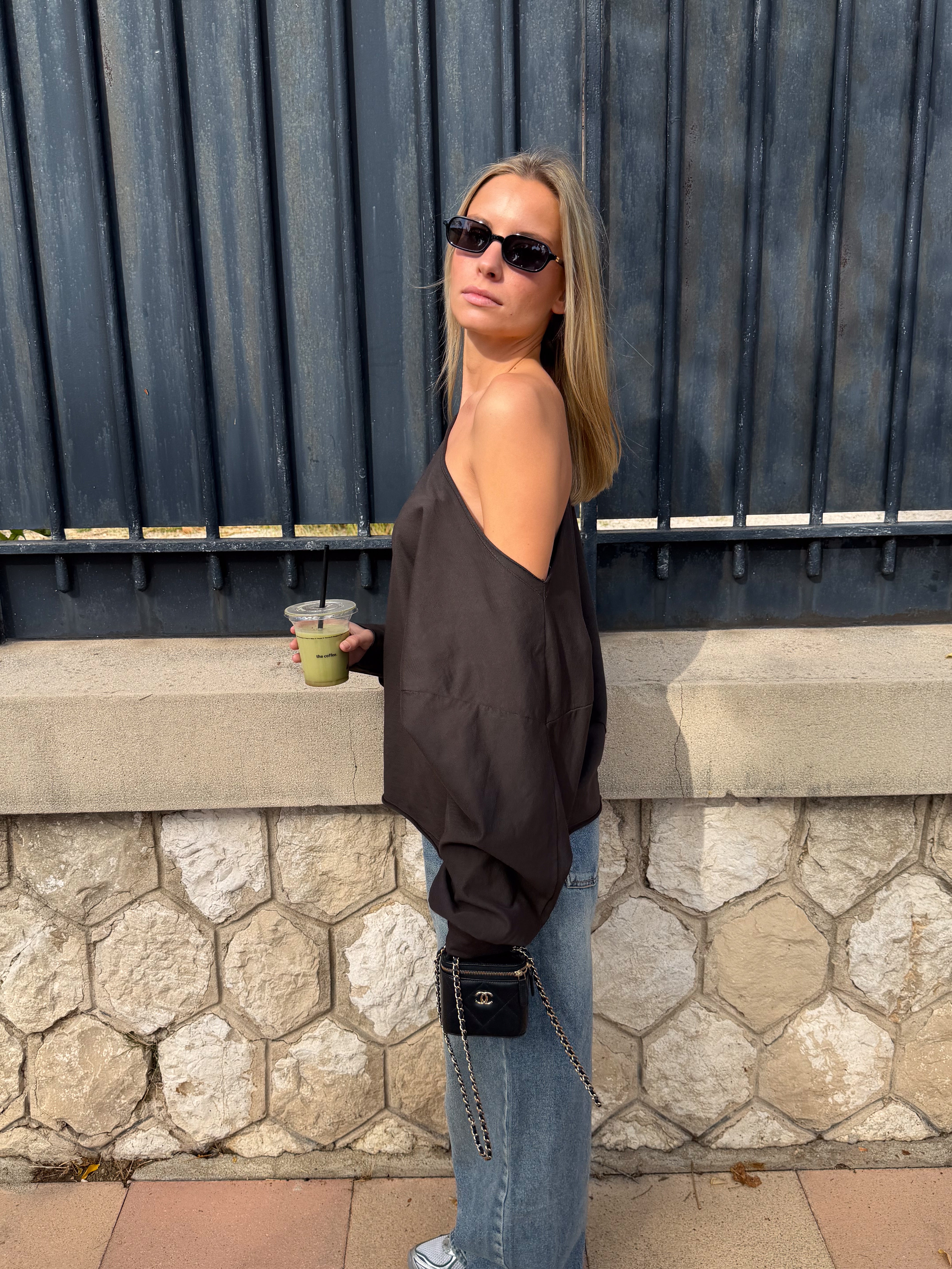 Tee-shirt Juliette marron