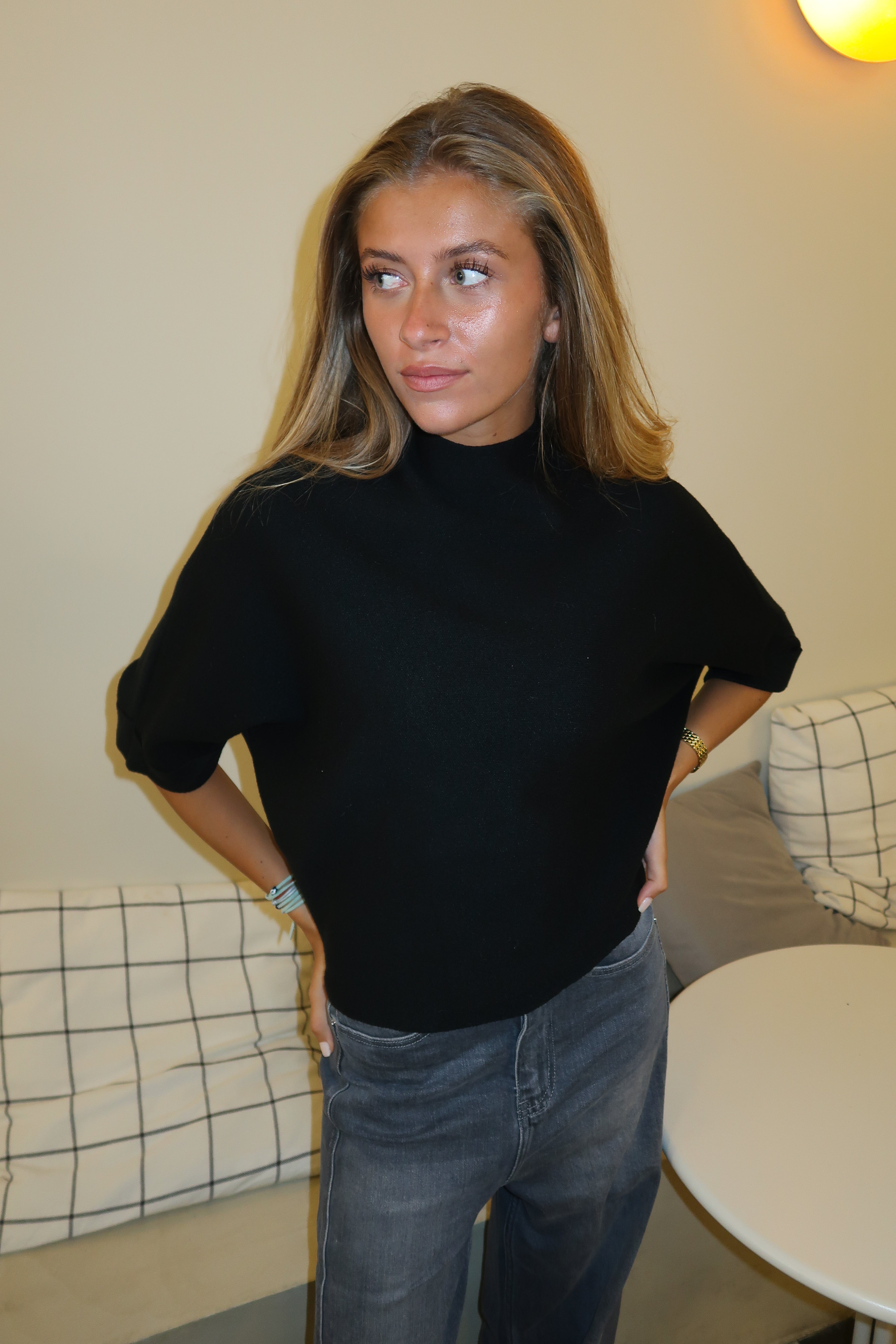 Lise black sweater