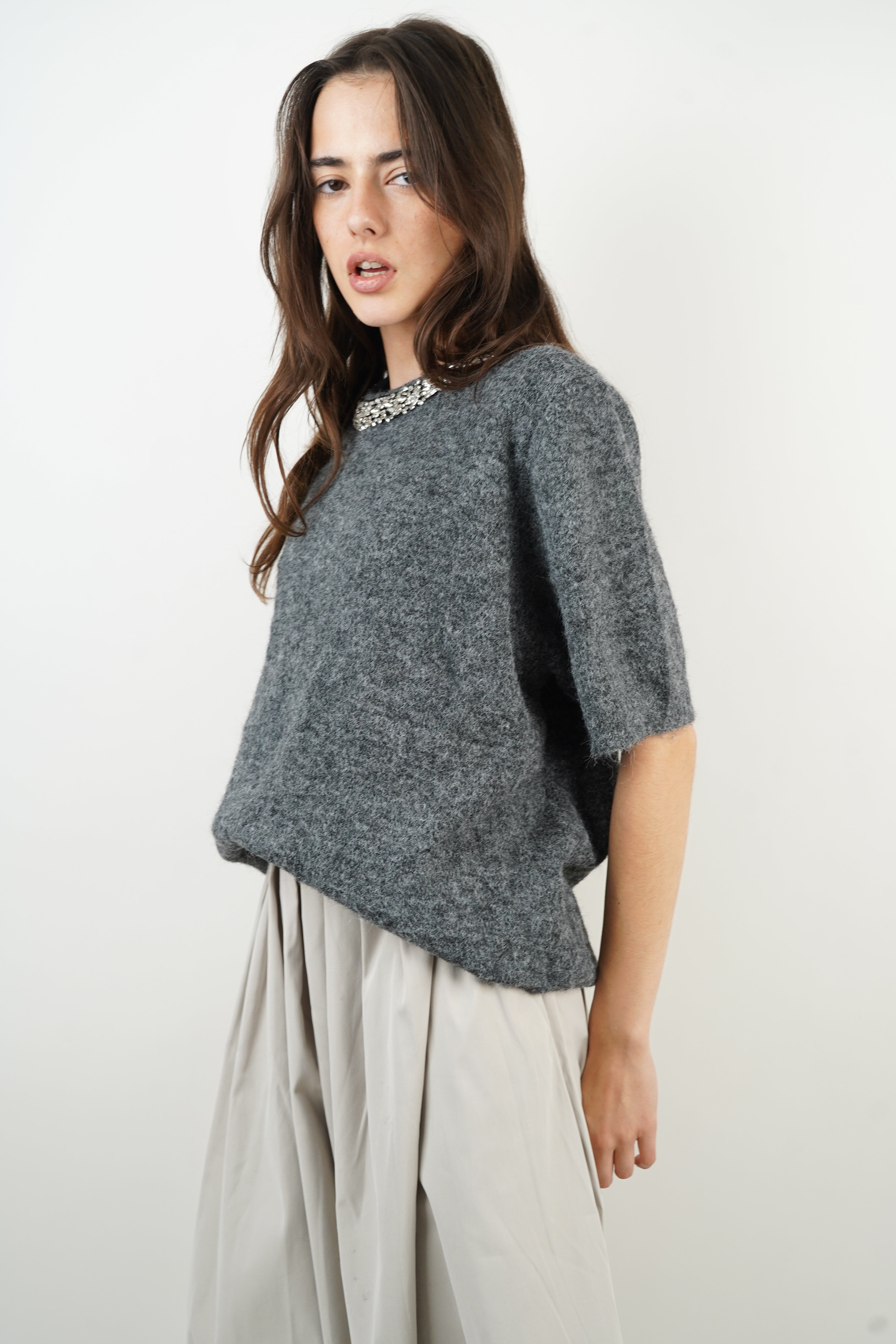 Dalia blue sweater