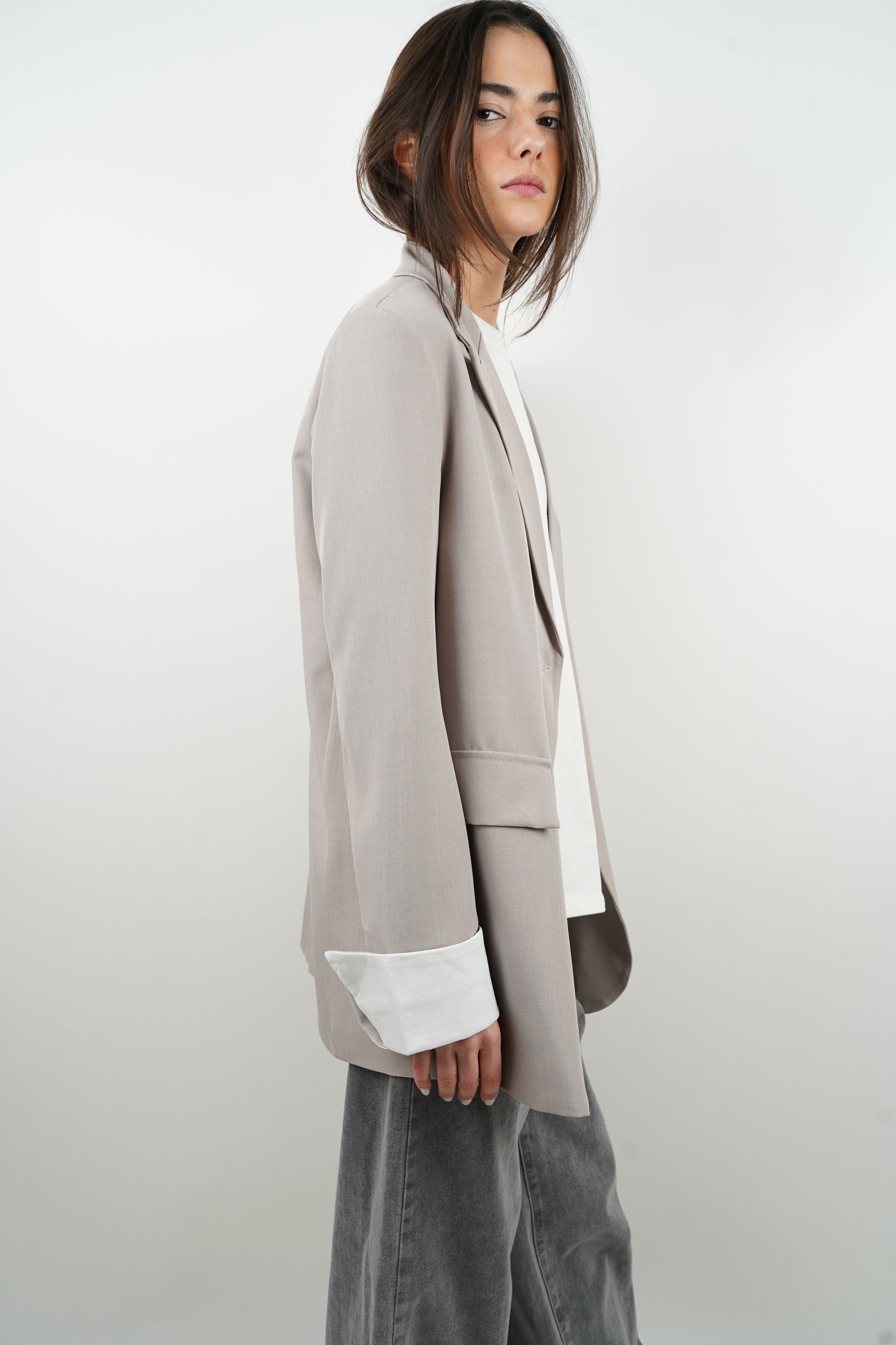 Ninon beige blazer