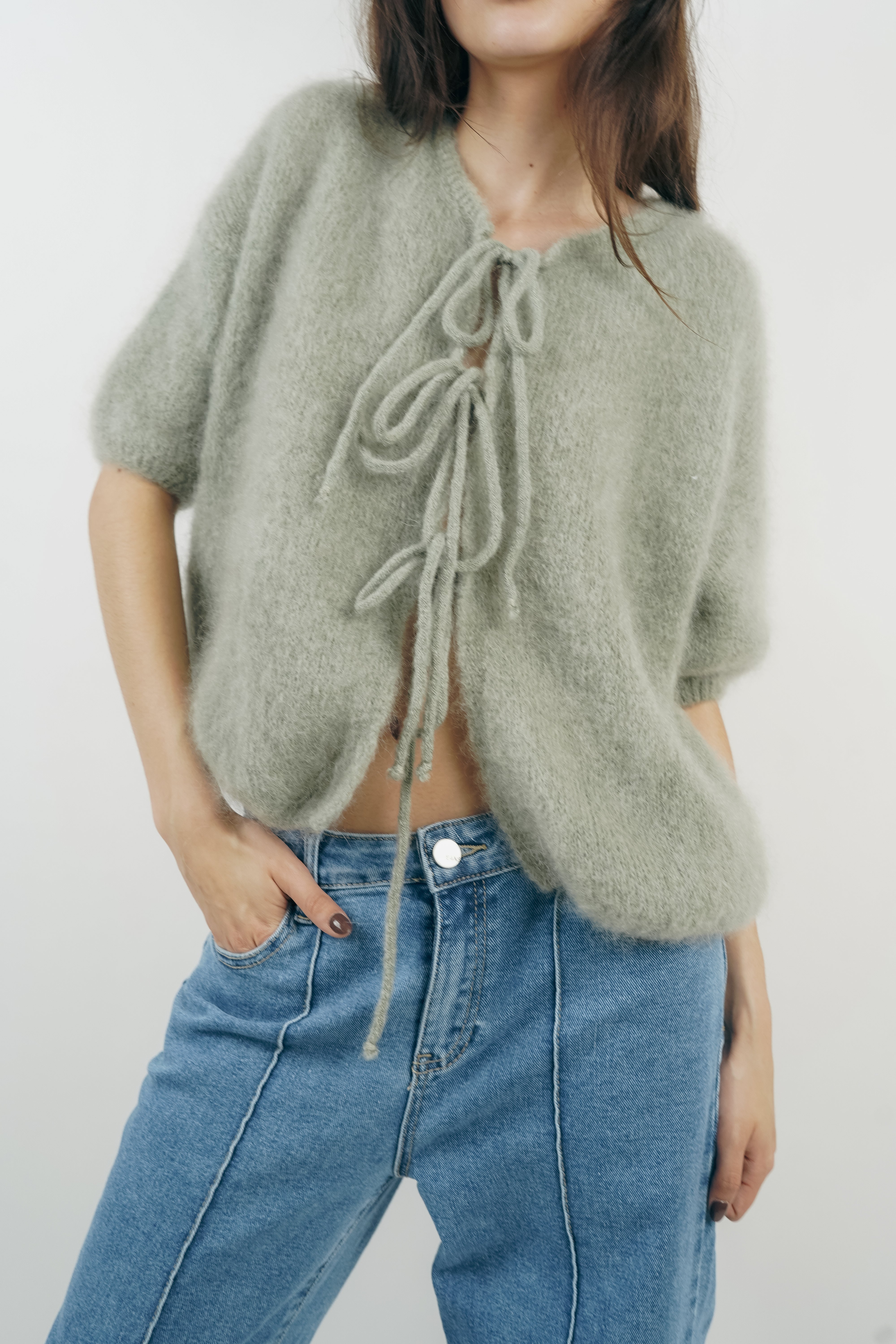 Bianca mohair sweater