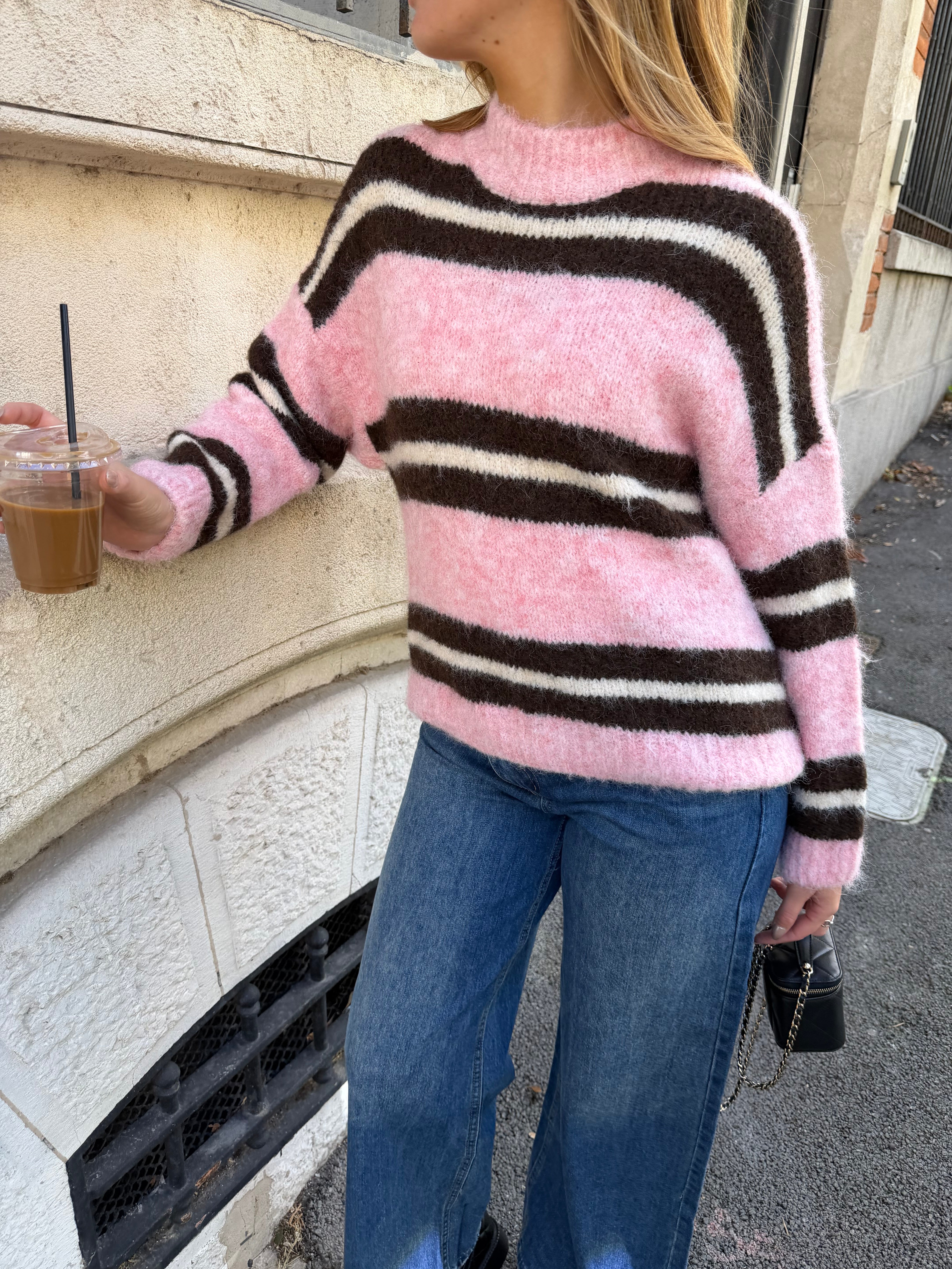 Millie rosa Pullover