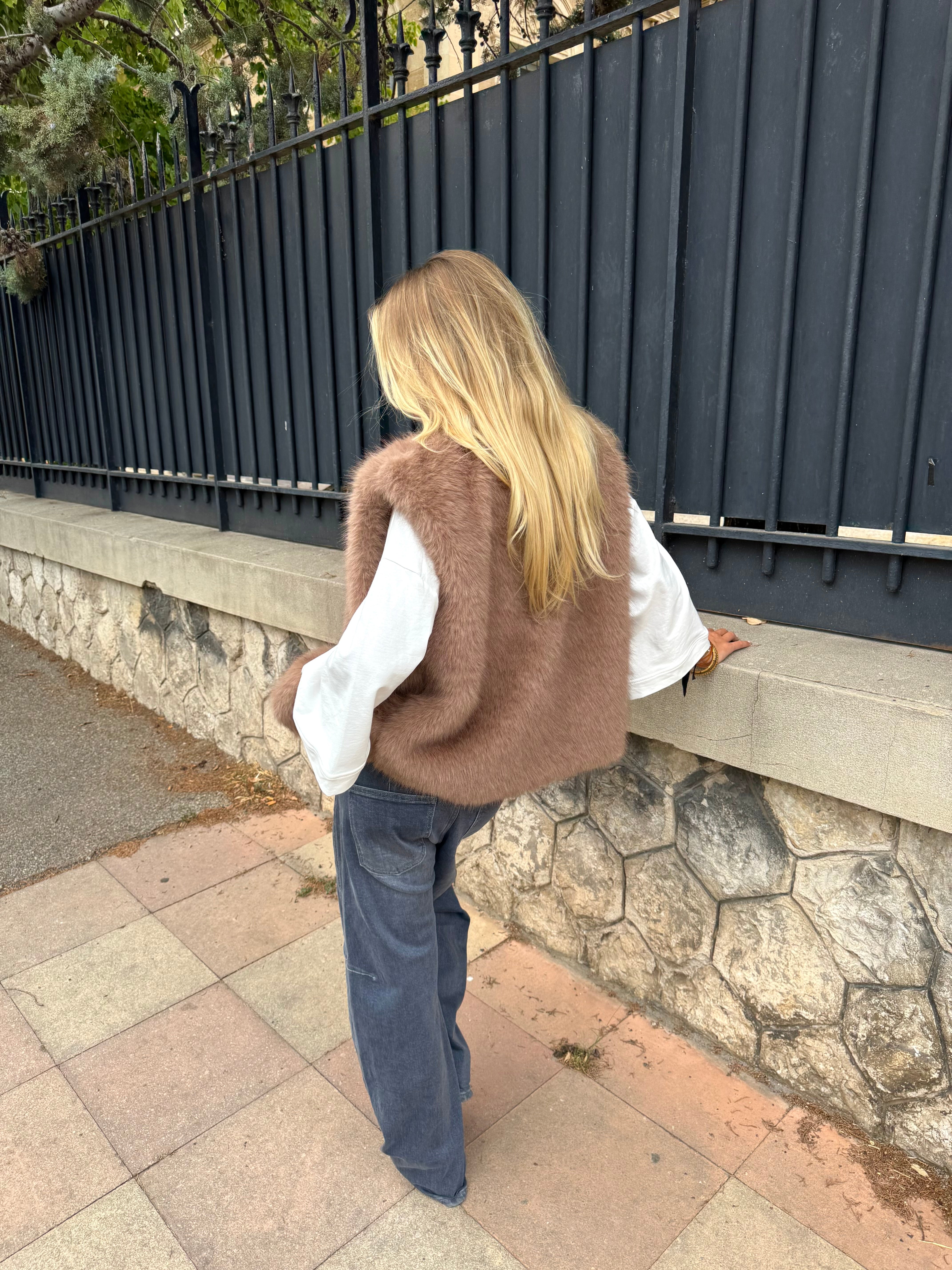 Veste Emma taupe