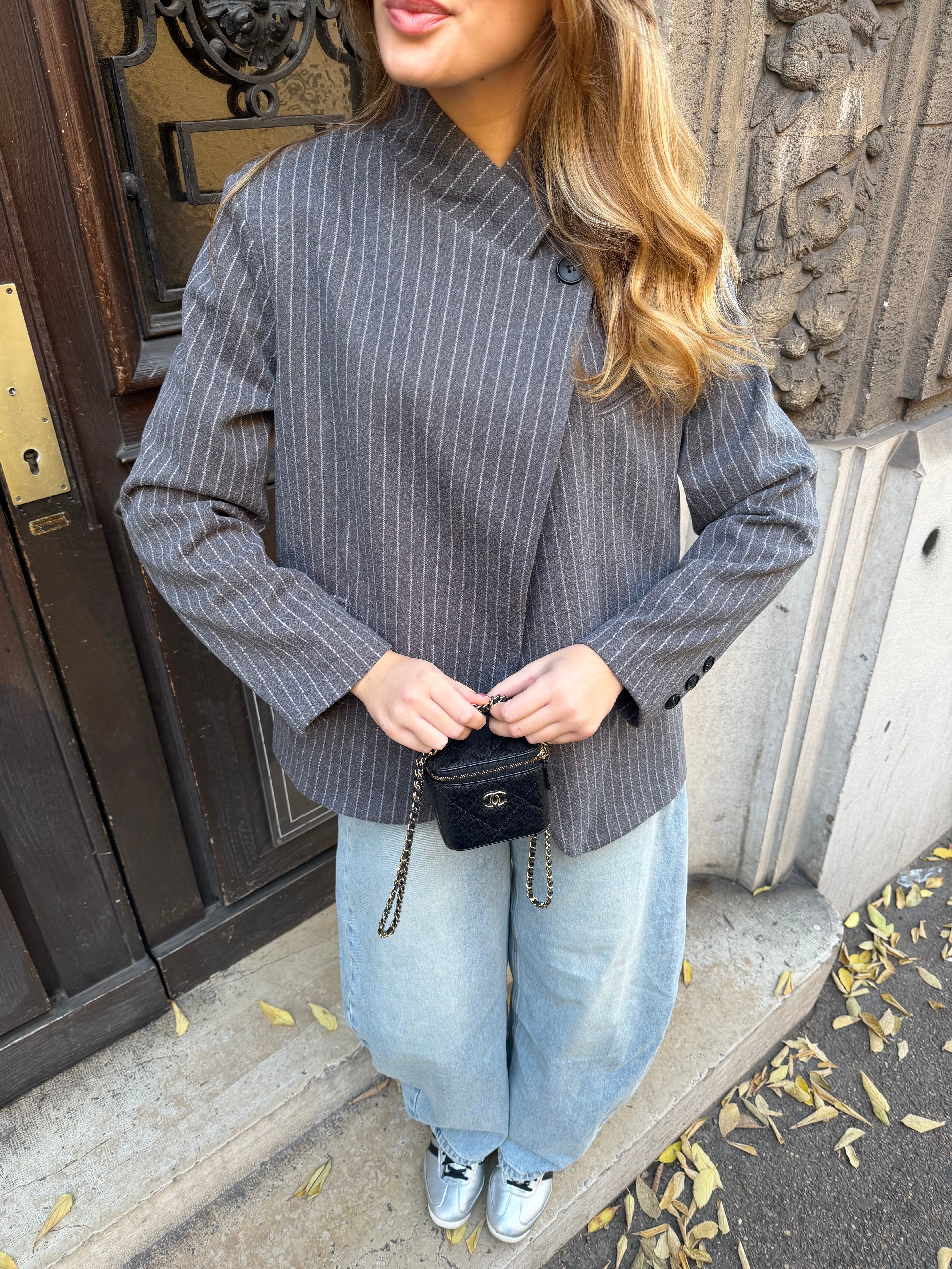 Hellgrauer Naomi-Blazer