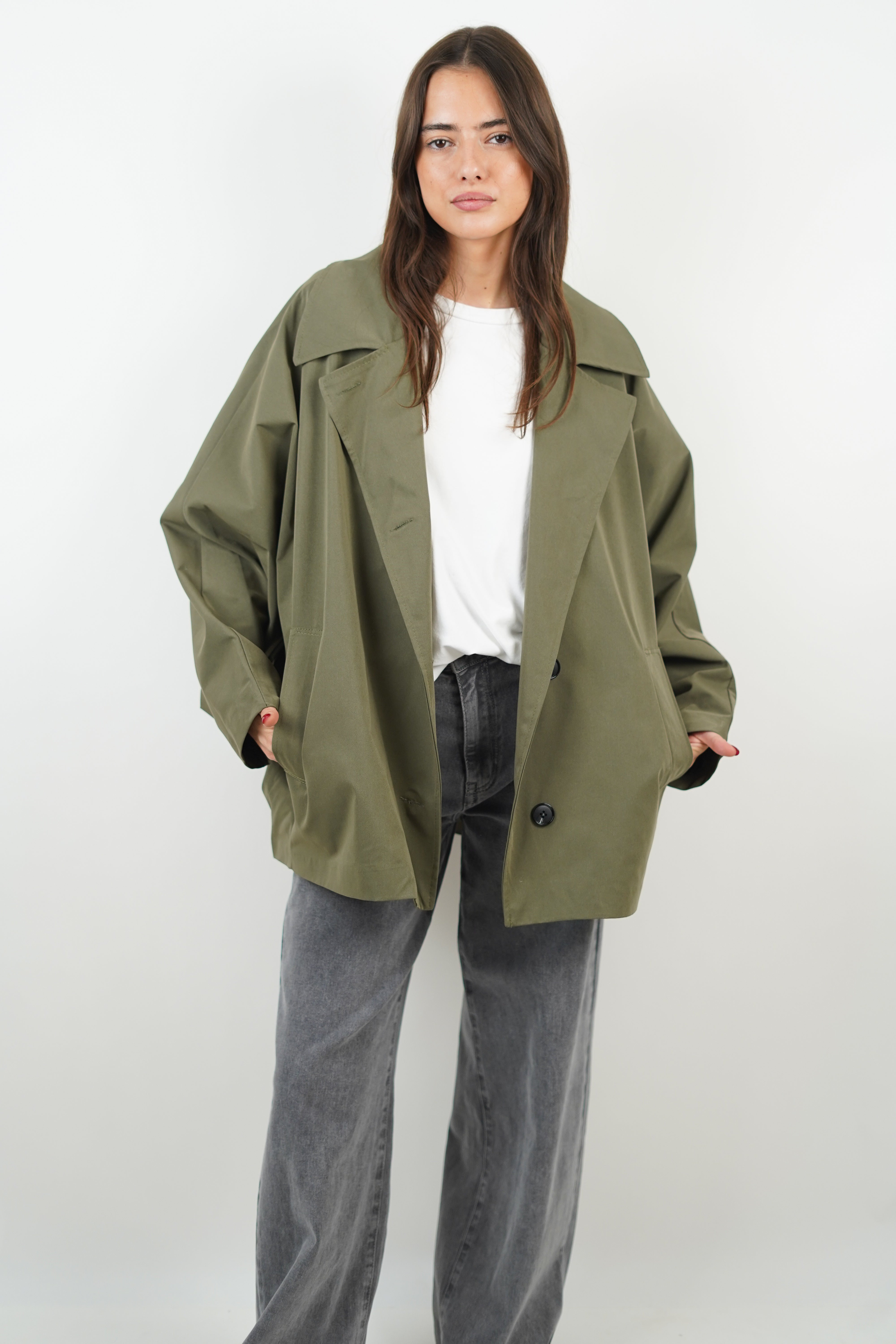 Ella Khaki-Trenchcoat