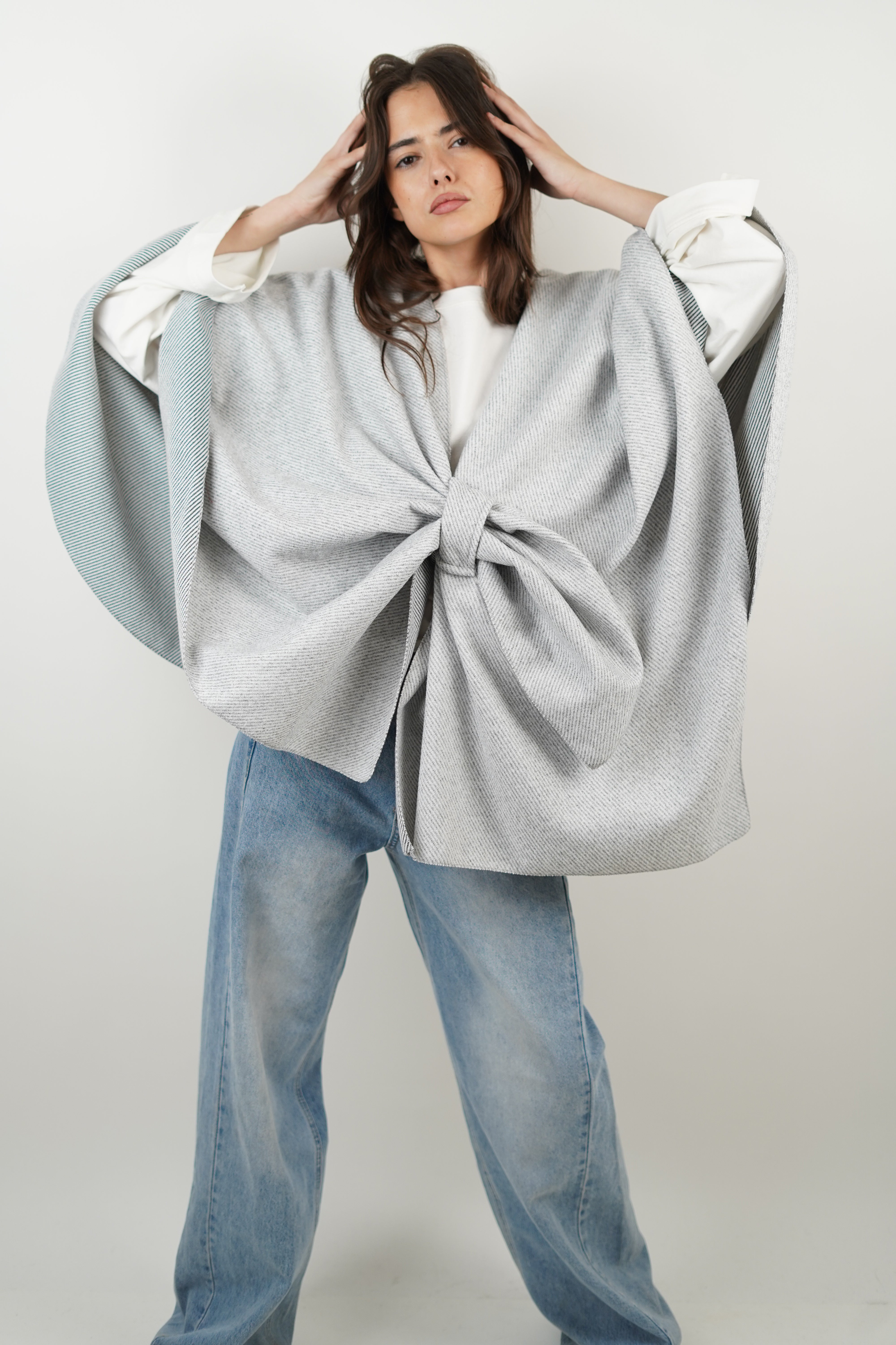 Grey Loona Cape