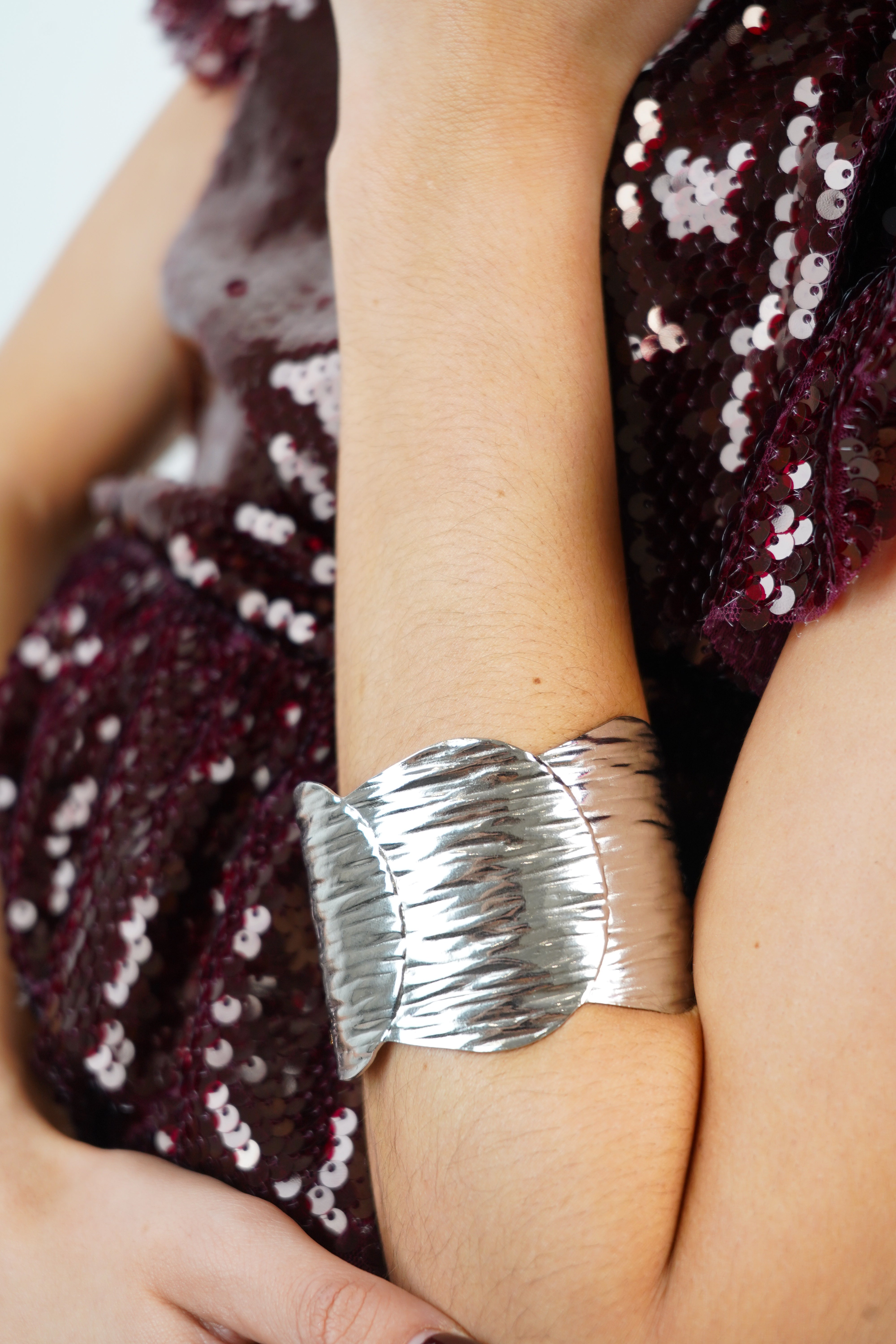 Silver Ophelia Cuff