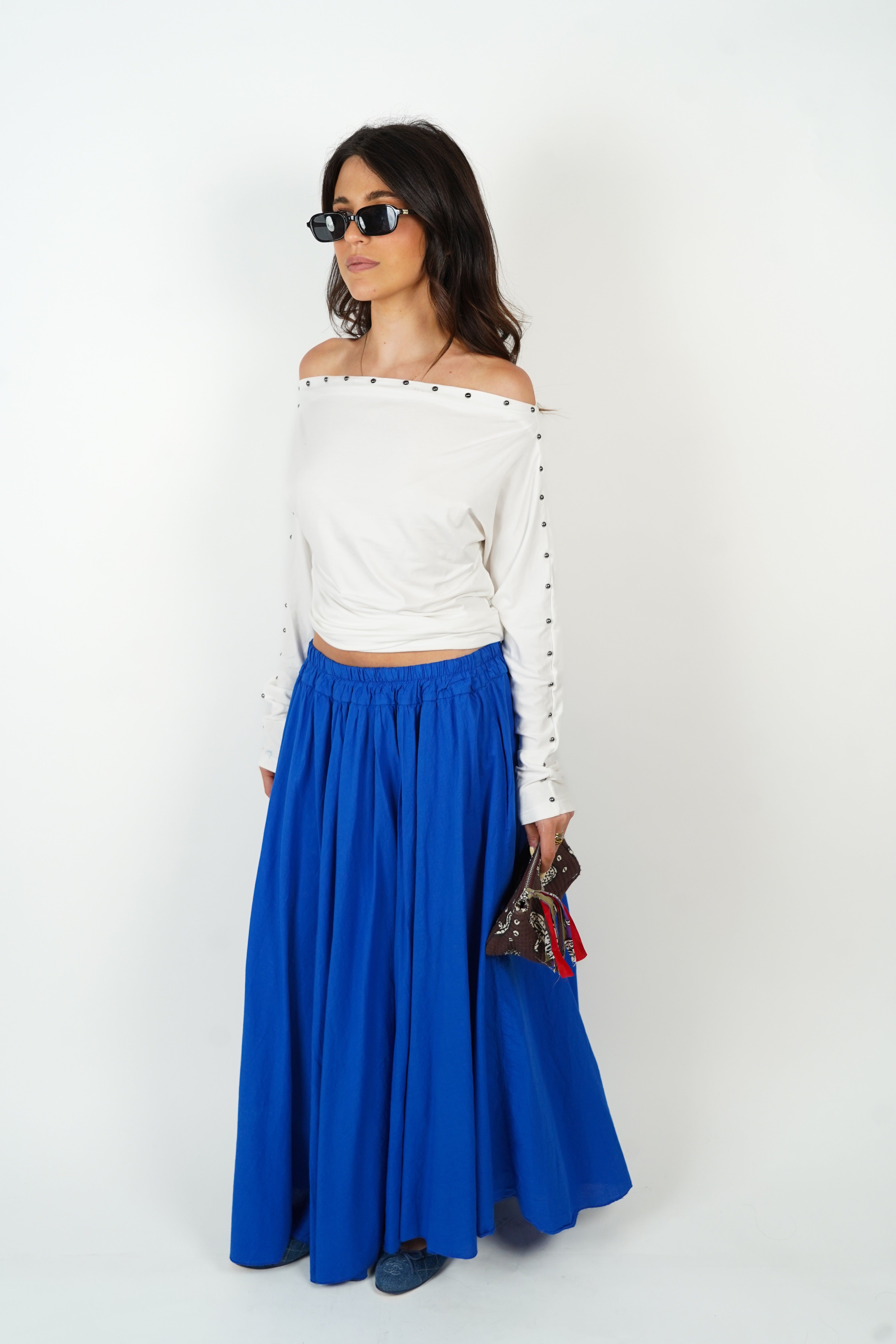 Rok Martine koningsblauw