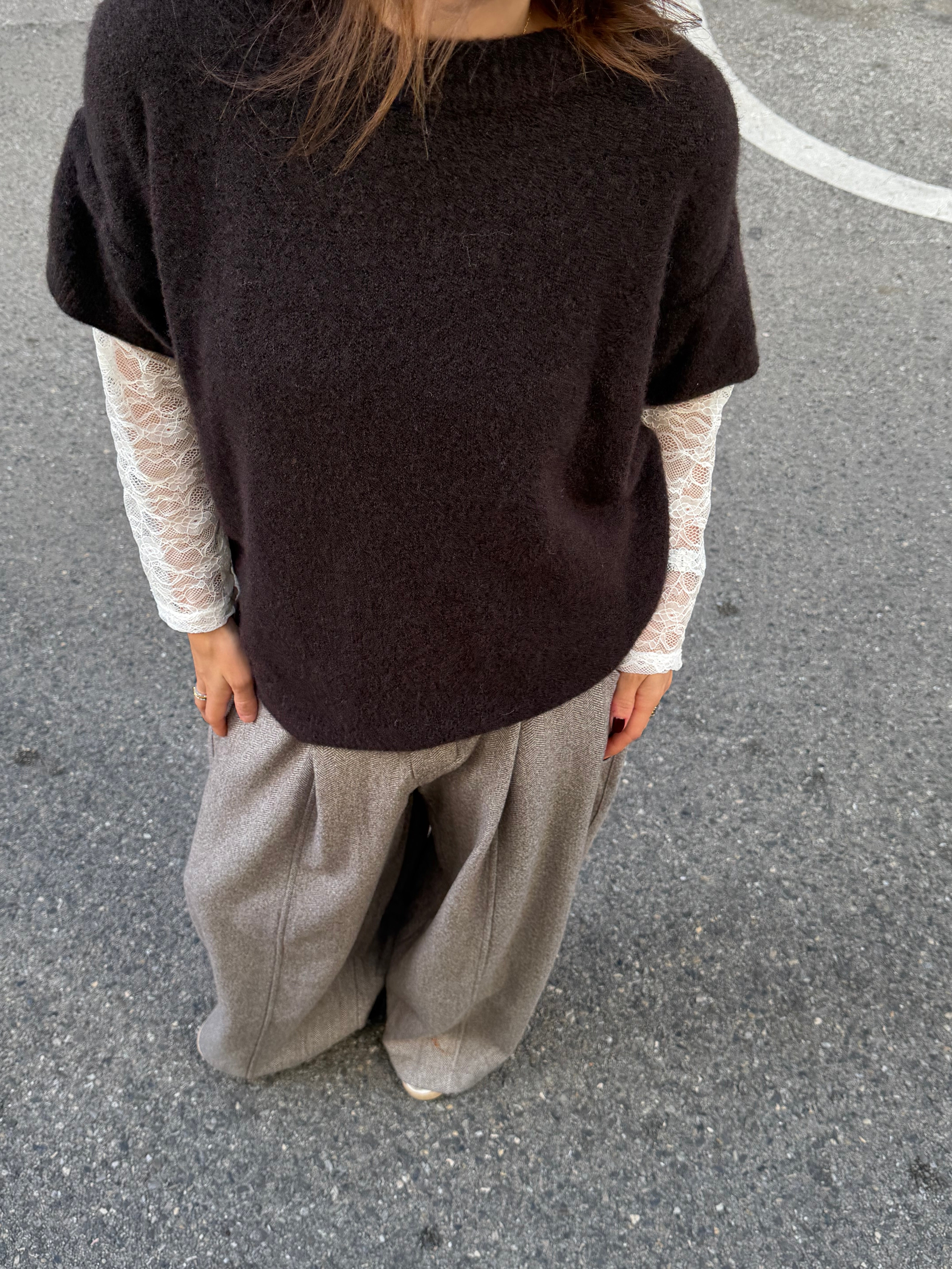 Athena brown sweater