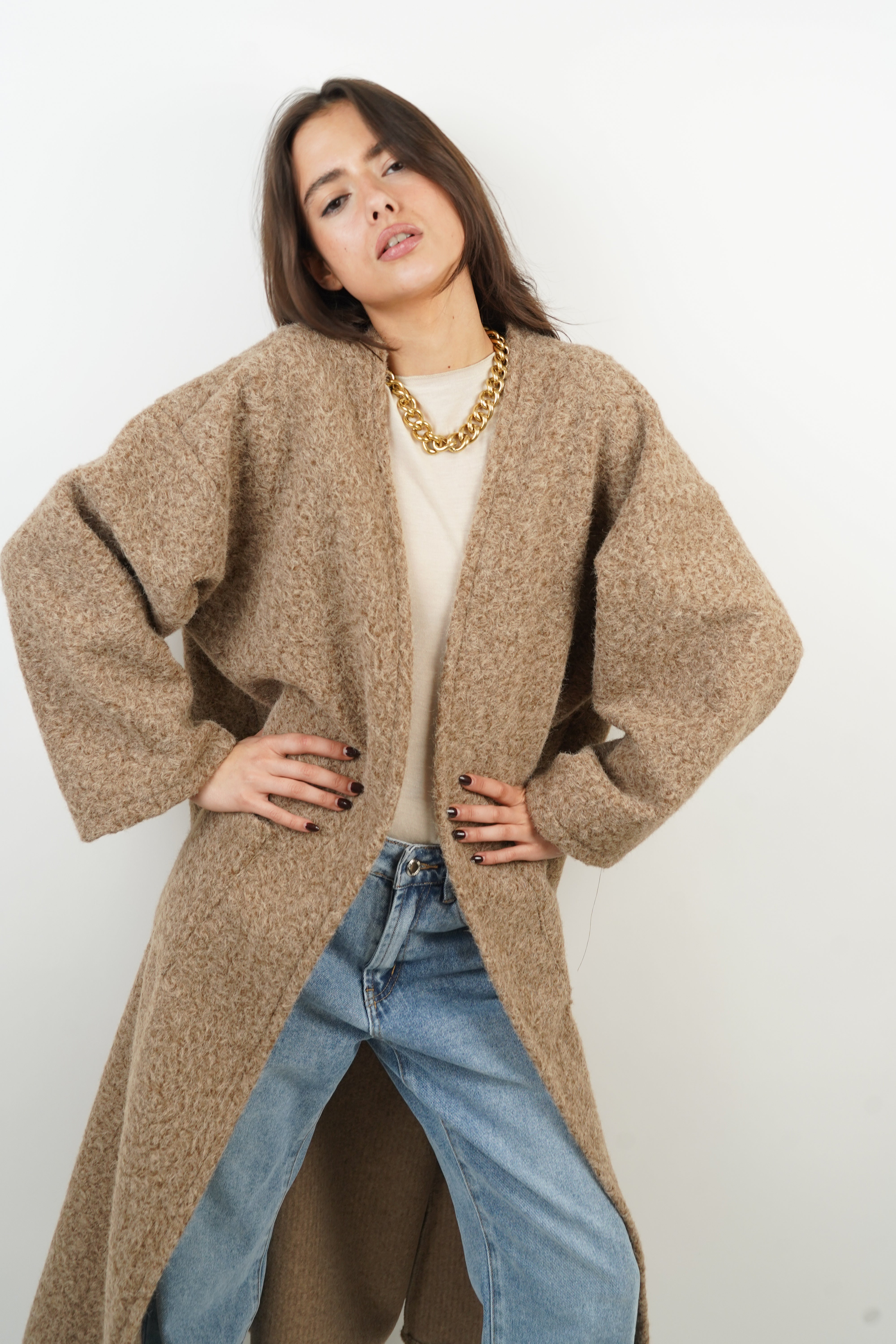 Nina camel jacket