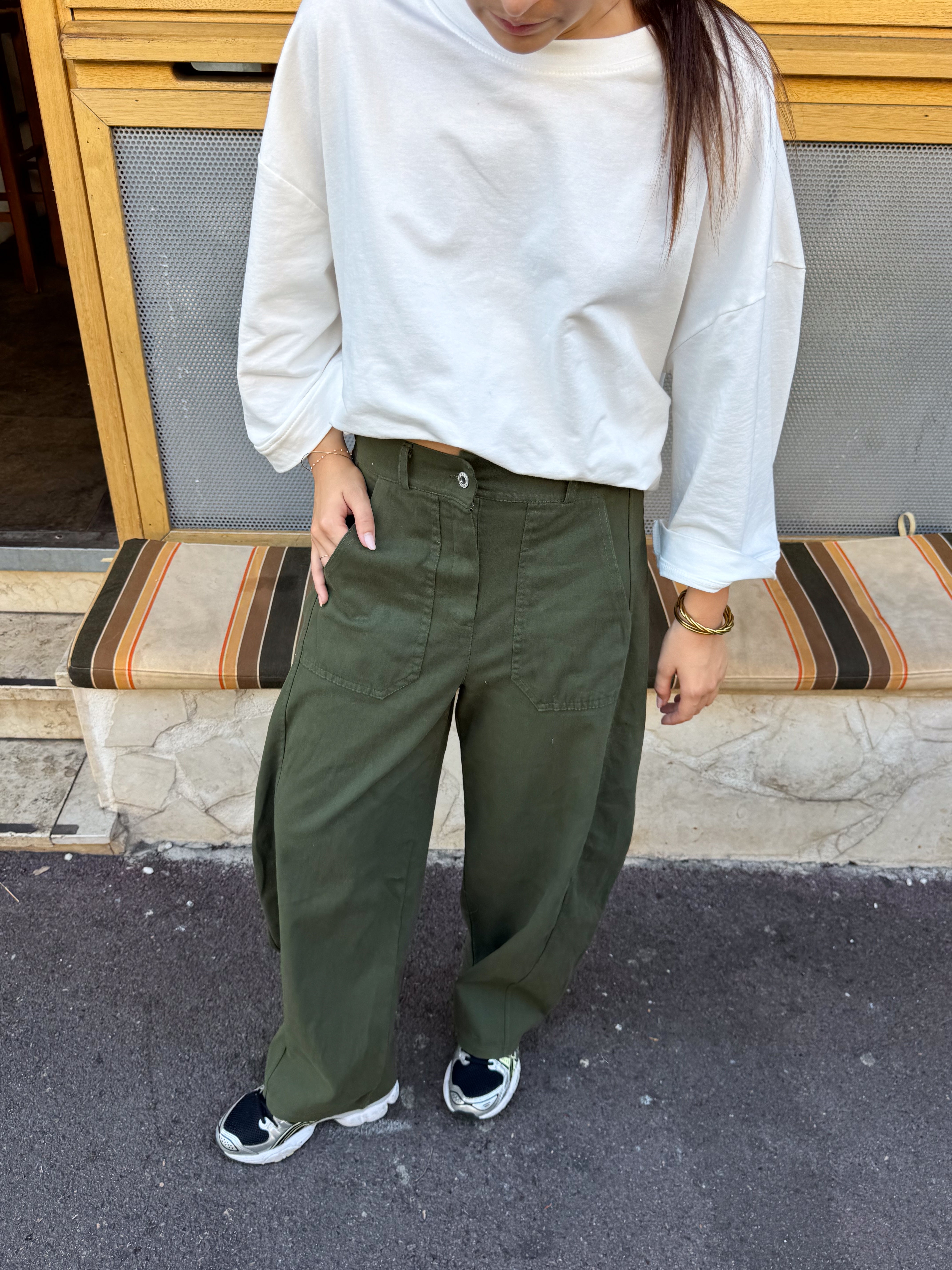 Milana khaki jeans