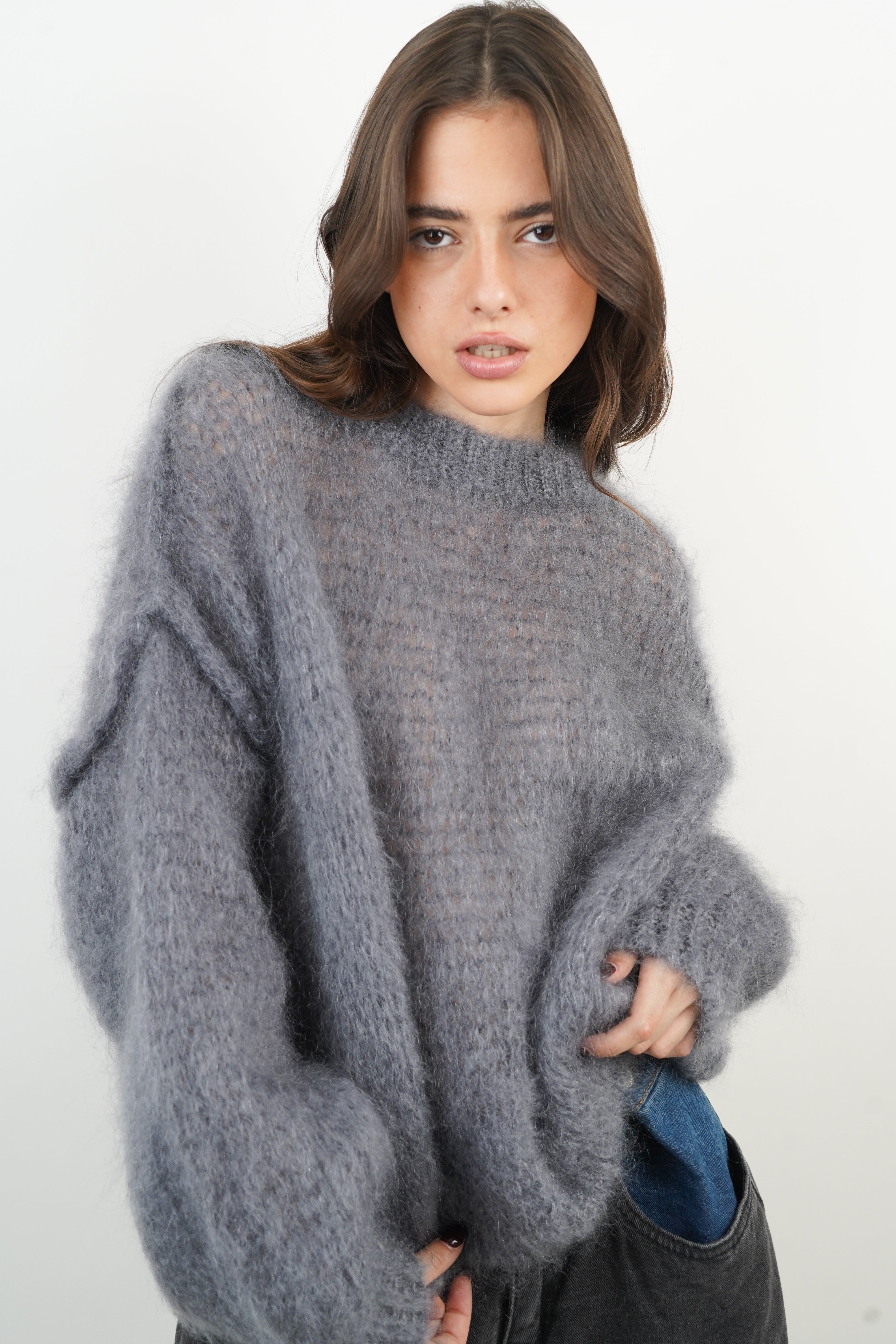 Pull Cloe gris